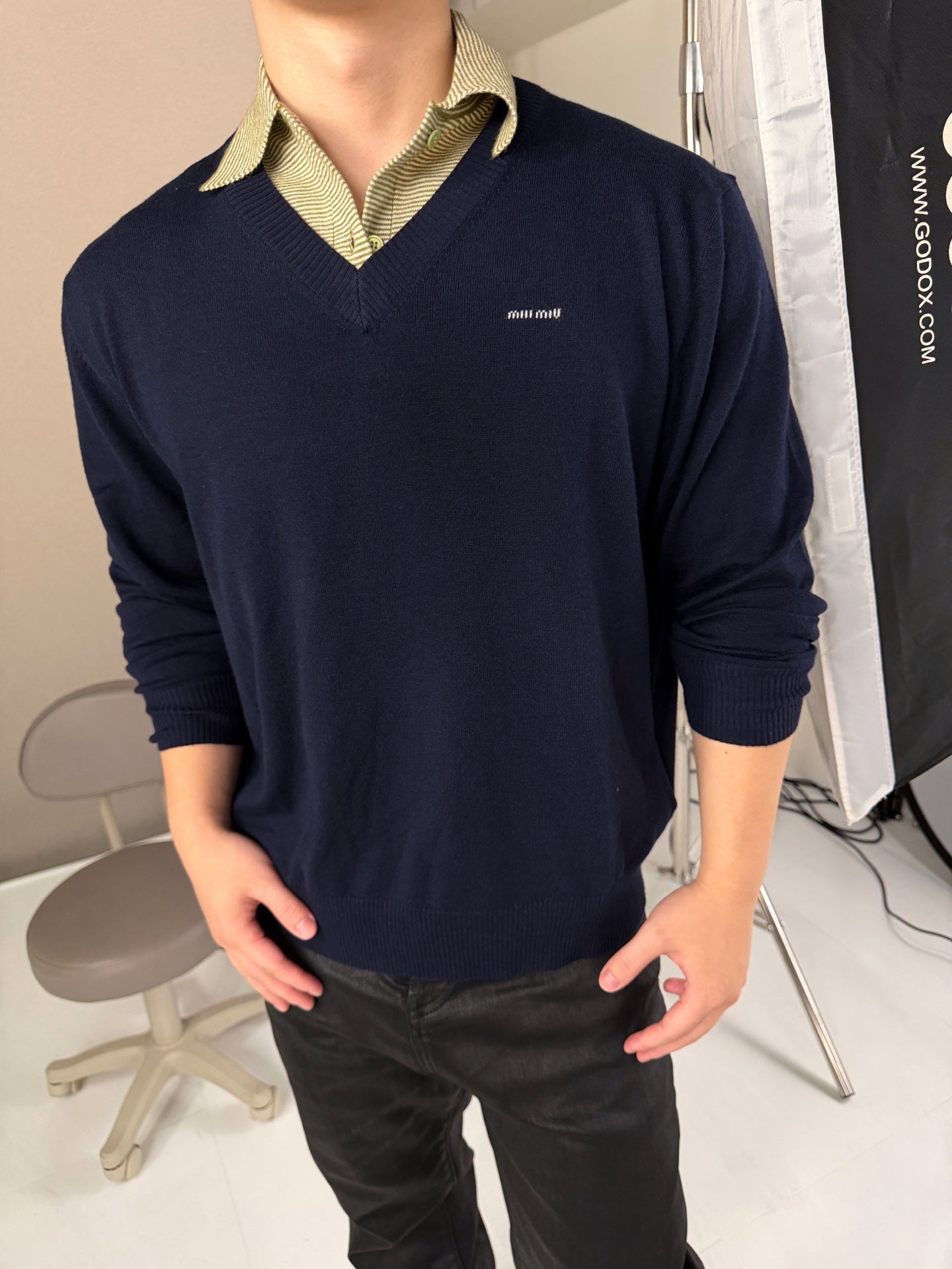 2026 New Heart A Jacquard Rundhals-Strickpullover (25374-B30)