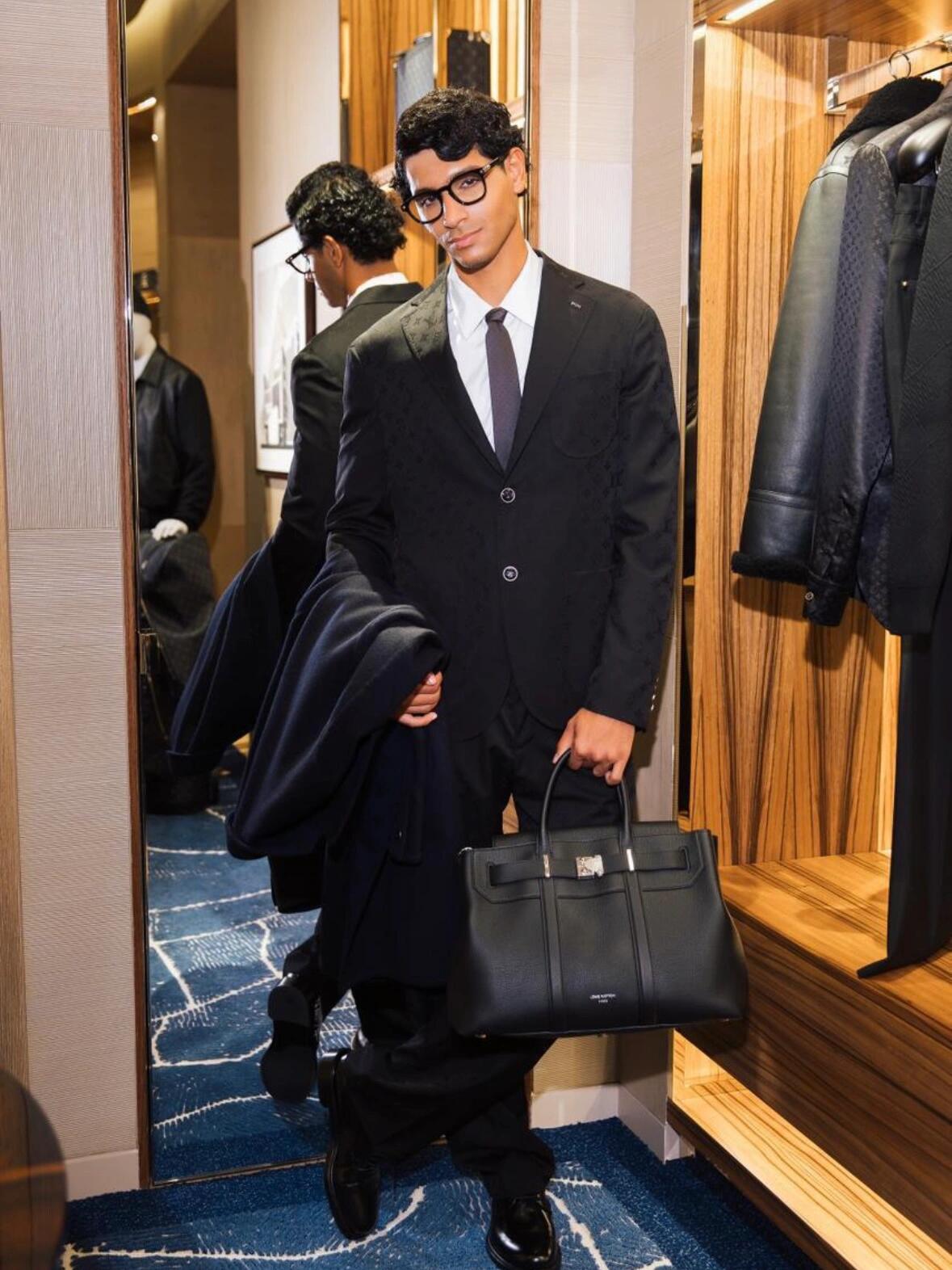2026 new model LY logo jacquard suit jacket (BB845-D25)