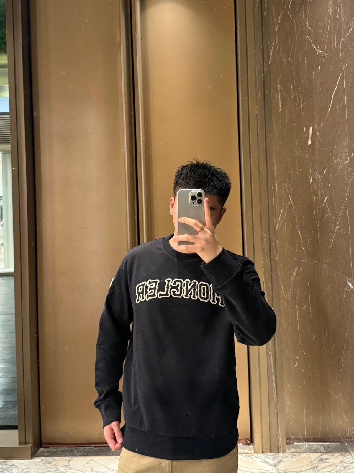2026 New Model Mon Embroidered Logo Sweatshirt (BB4025-A85)