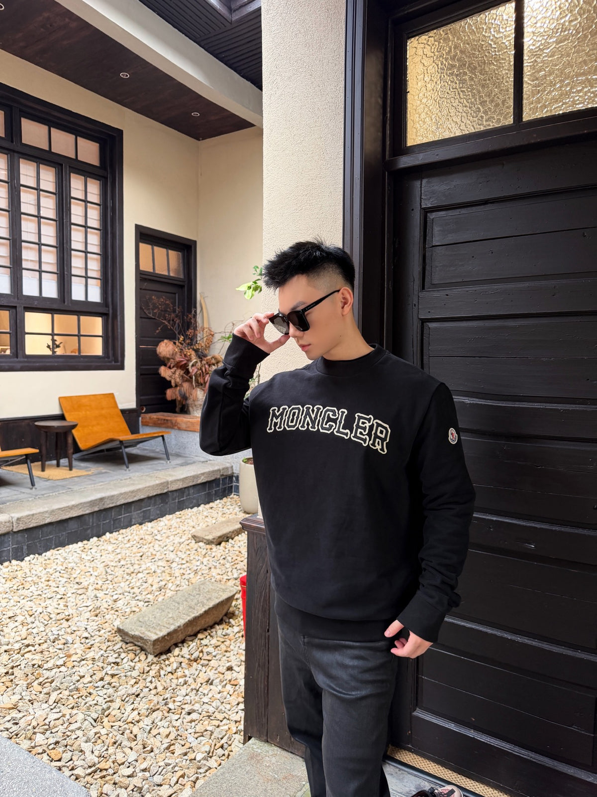 2026 New Model Mon Embroidered Logo Sweatshirt (BB4025-A85)
