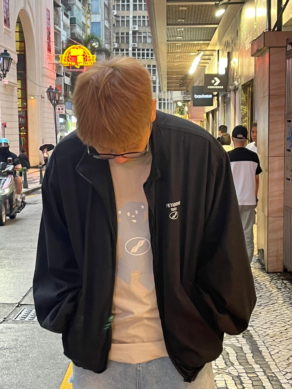 2026 new model WE11 vintage logo crew-neck jacket (AA1014-B40)
