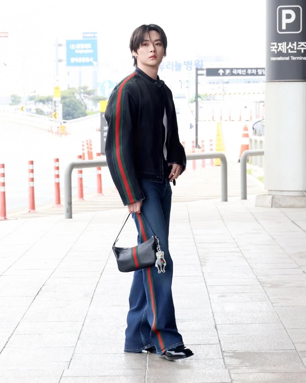 2026 new model GU belted jeans (BB4016-B85)