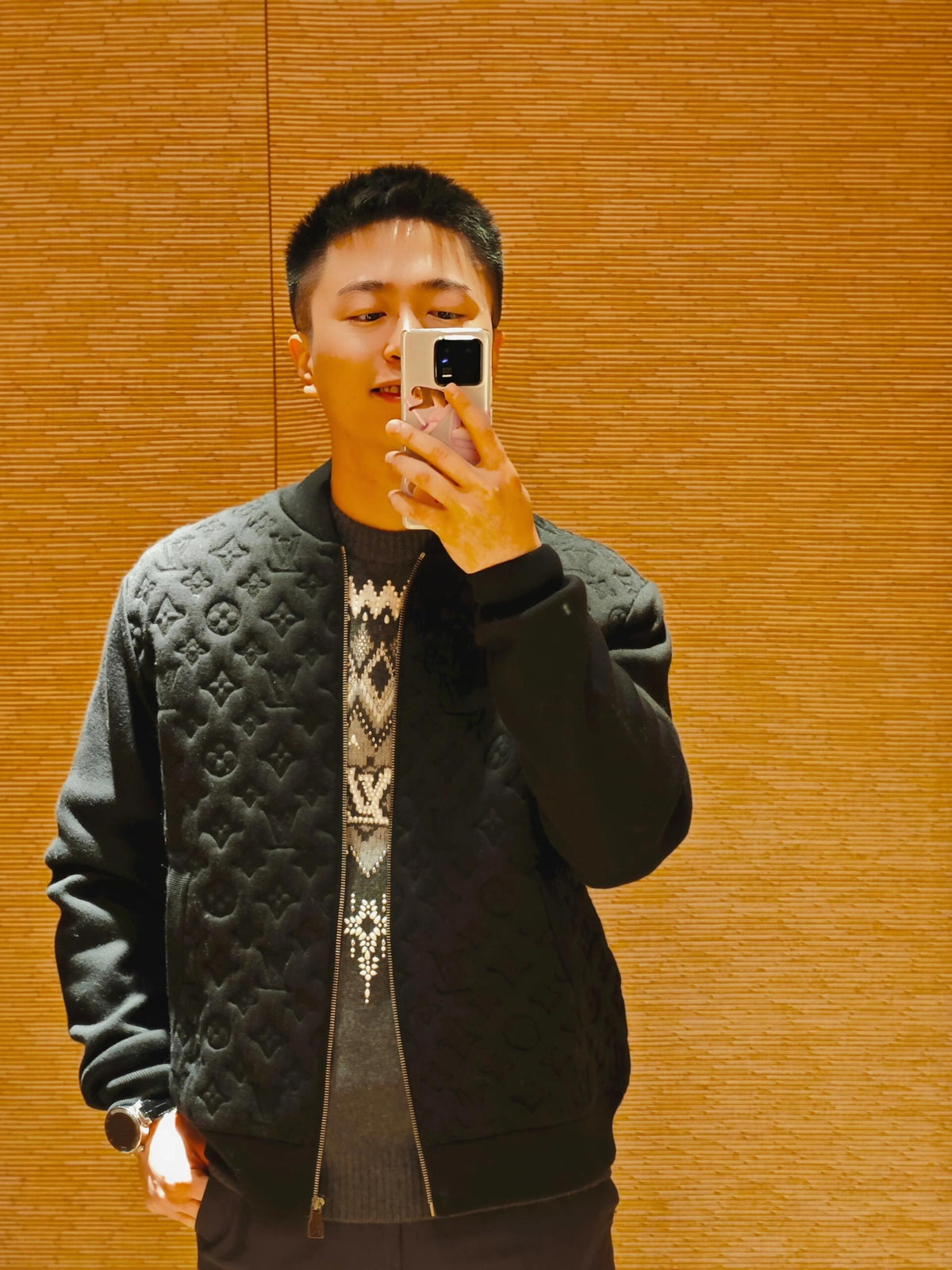2026 New Model LY Wool Padded Pilot Jacket (25358-C50)