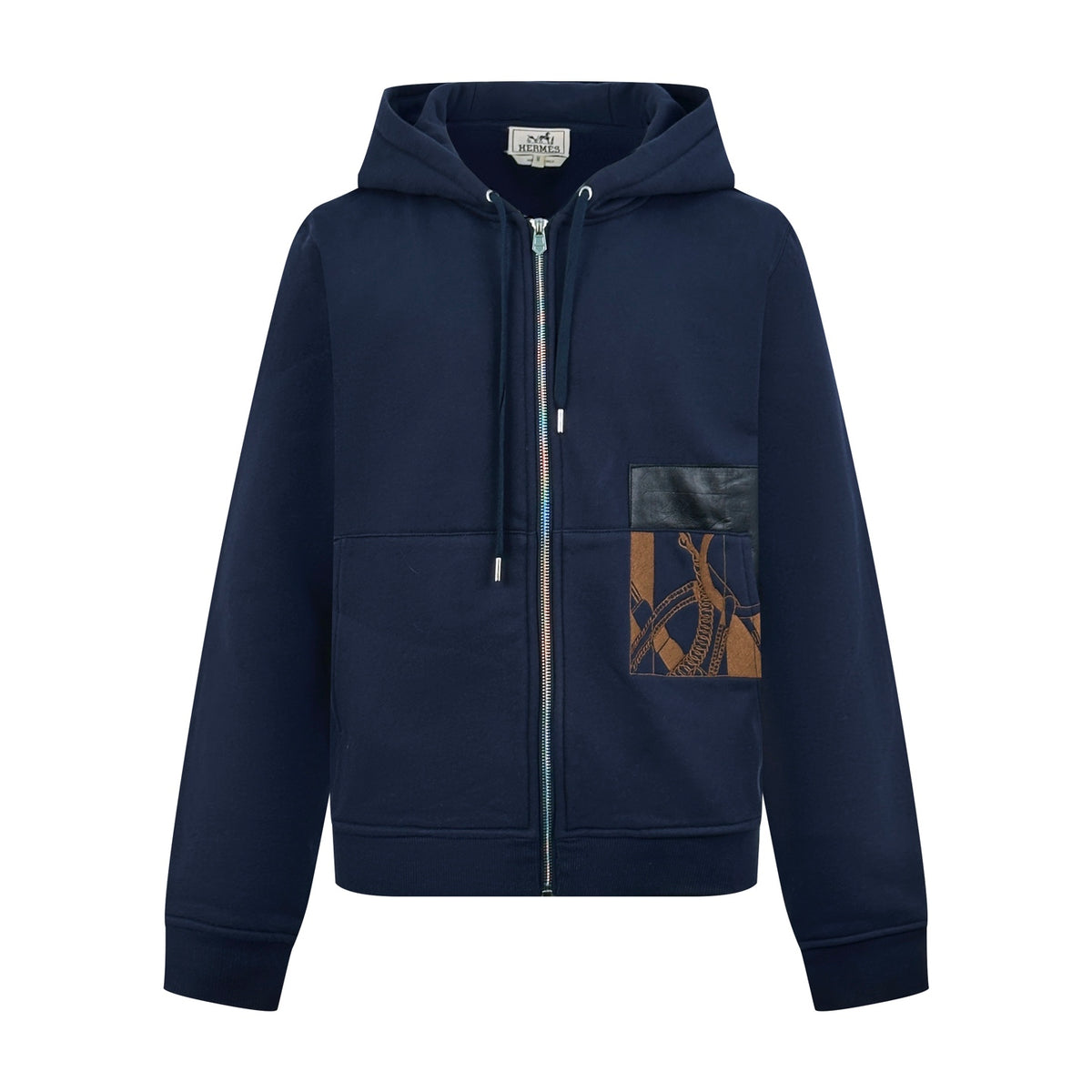 2026 New Model H Embroidered Leather Zipper Coat (AA684-B85)