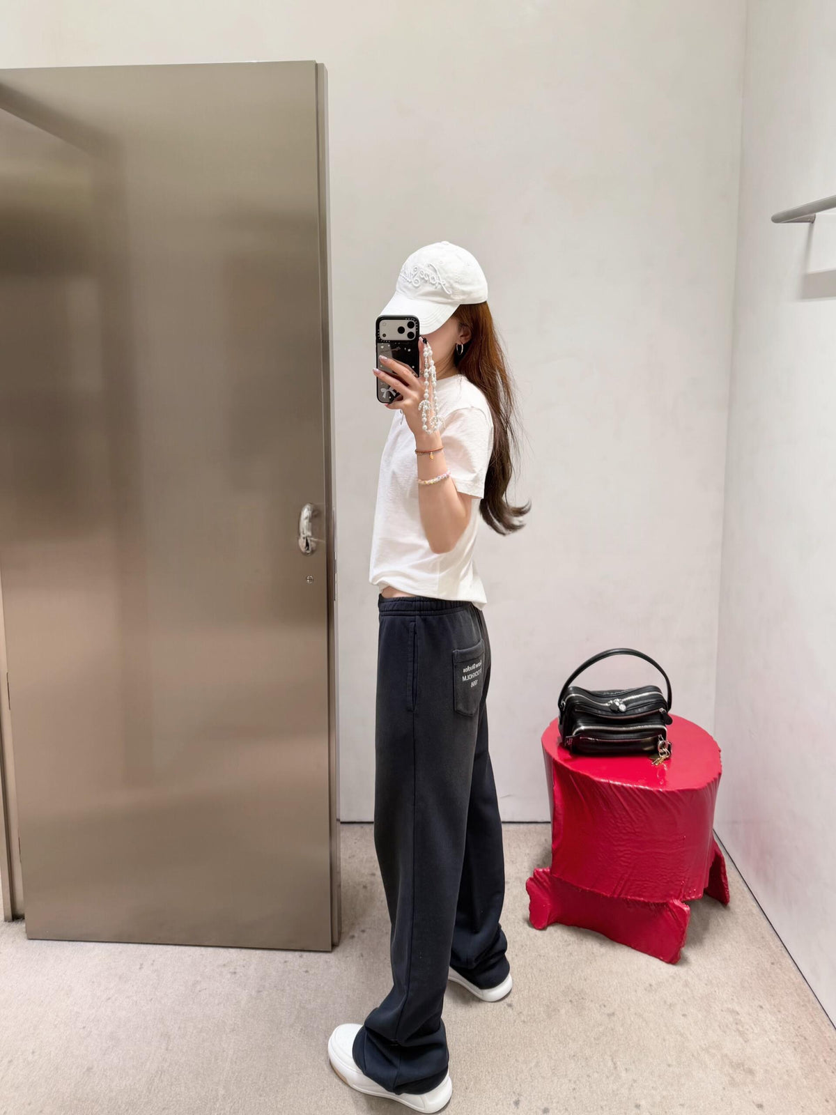 2026 Women's Acn Logo Printed Vintage Pants (FF809)