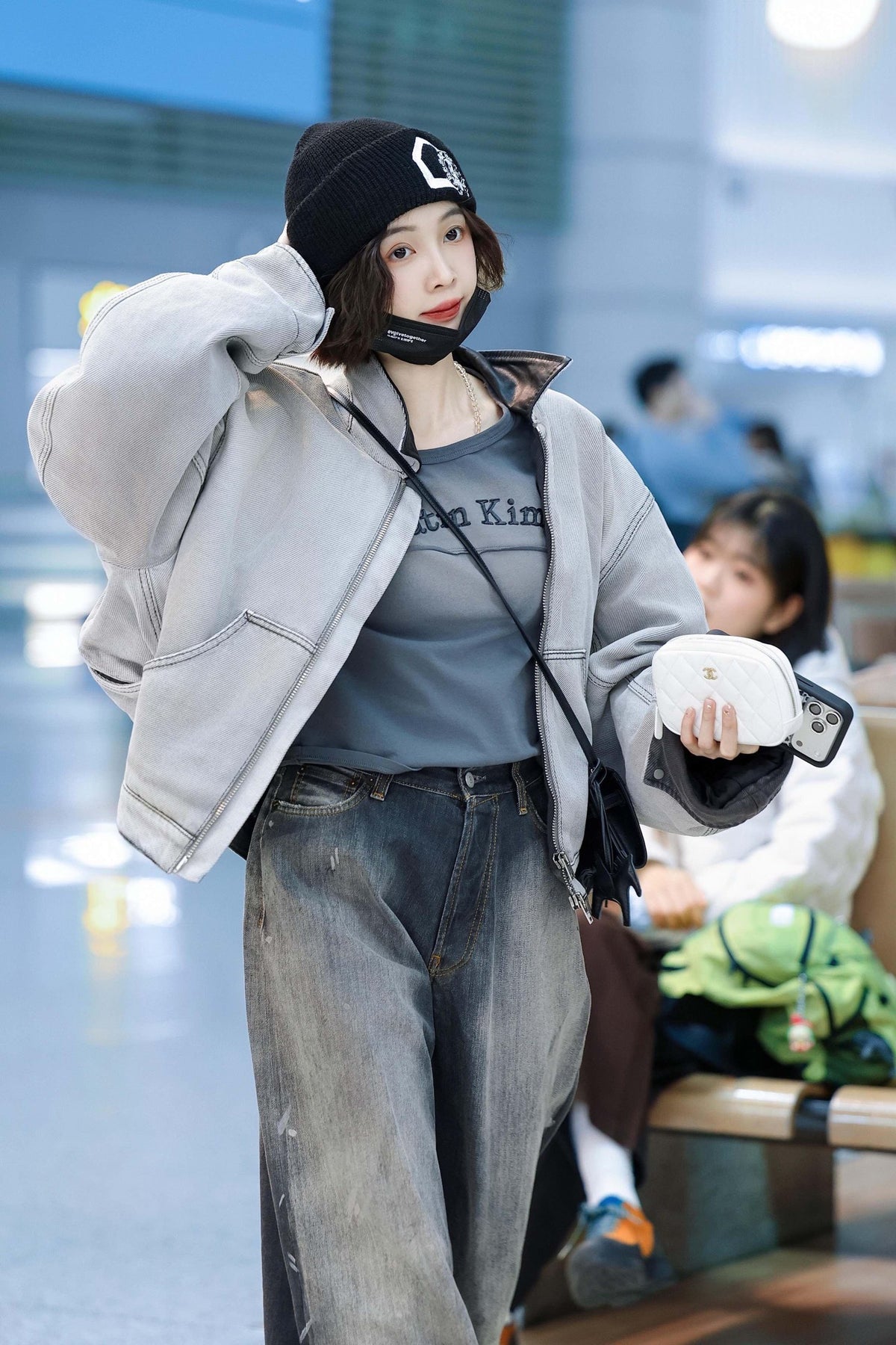 2026 new model Acn vintage leather cotton jacket and jeans (BB874-D50)