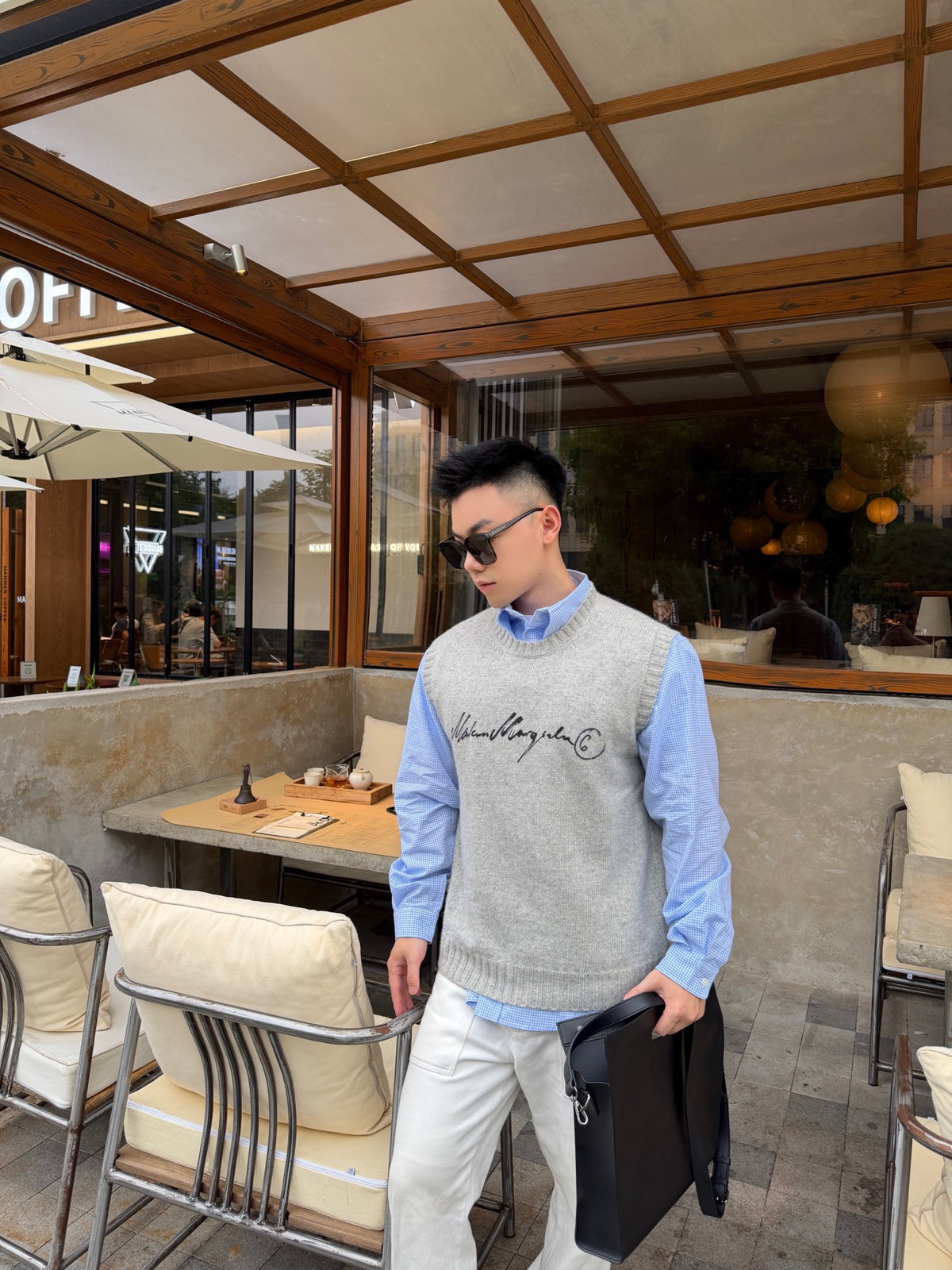 2026 New Model Mai Printed Sweater Blouse (AA1008-A85)