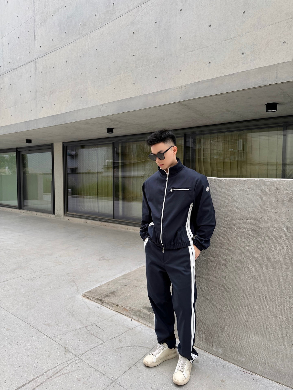 2026 New Model Mon Logo Striped Pants (BB4045-B30)