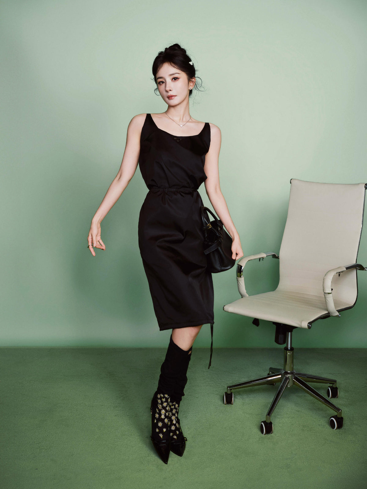 2026 Women's Triangle Brand Triangle Pattern Pencil Skirt (FF834)