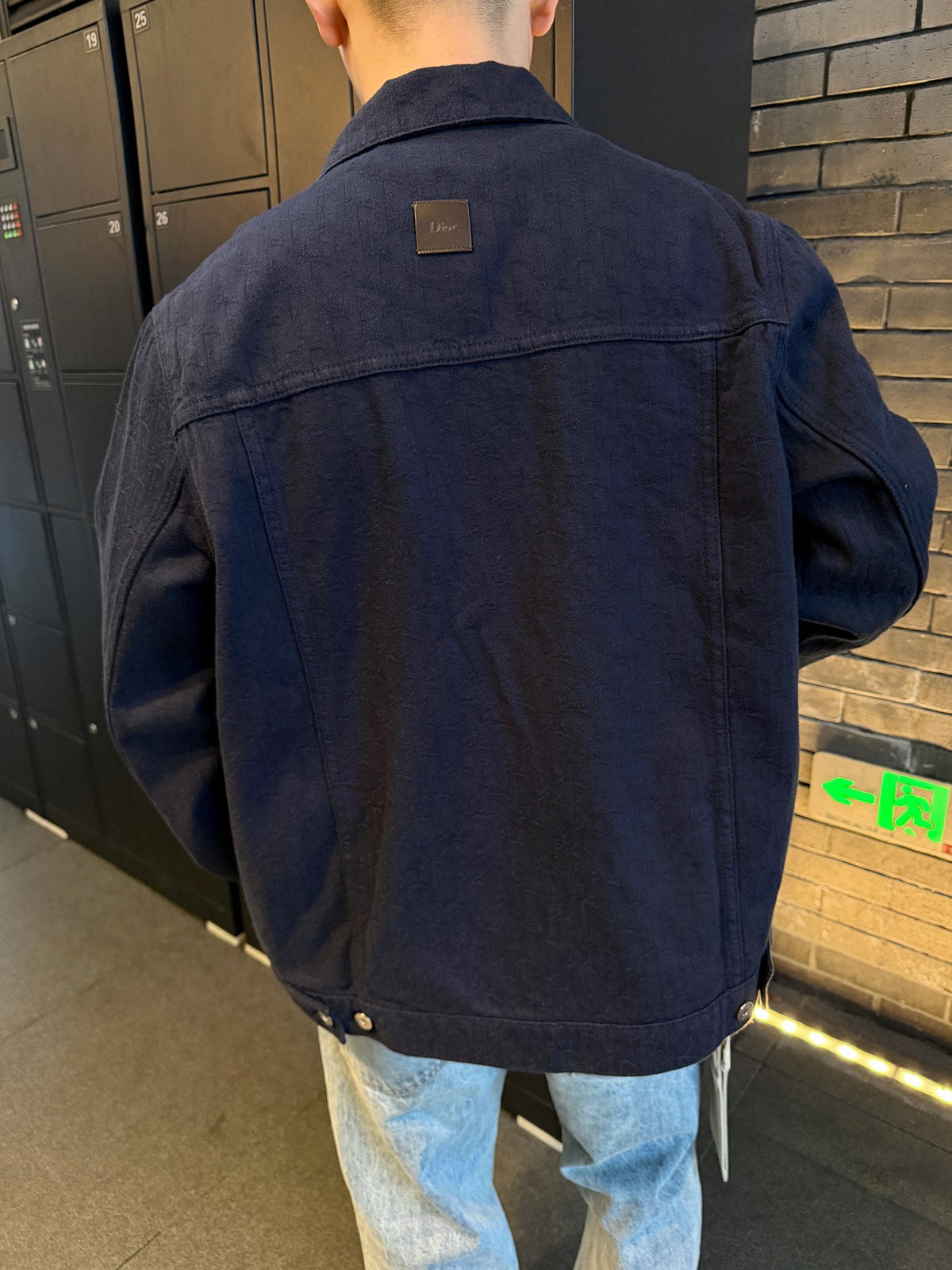 2026 New Model CD Logo Printed Denim Jacket (AA1042-B80)