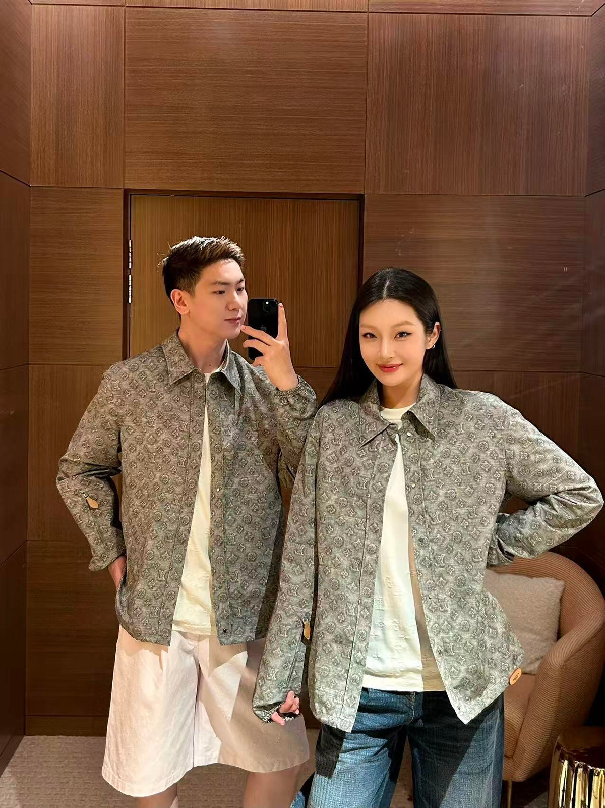 2026 New Model LY Full-Print Logo Jacket (AA1020-B90)