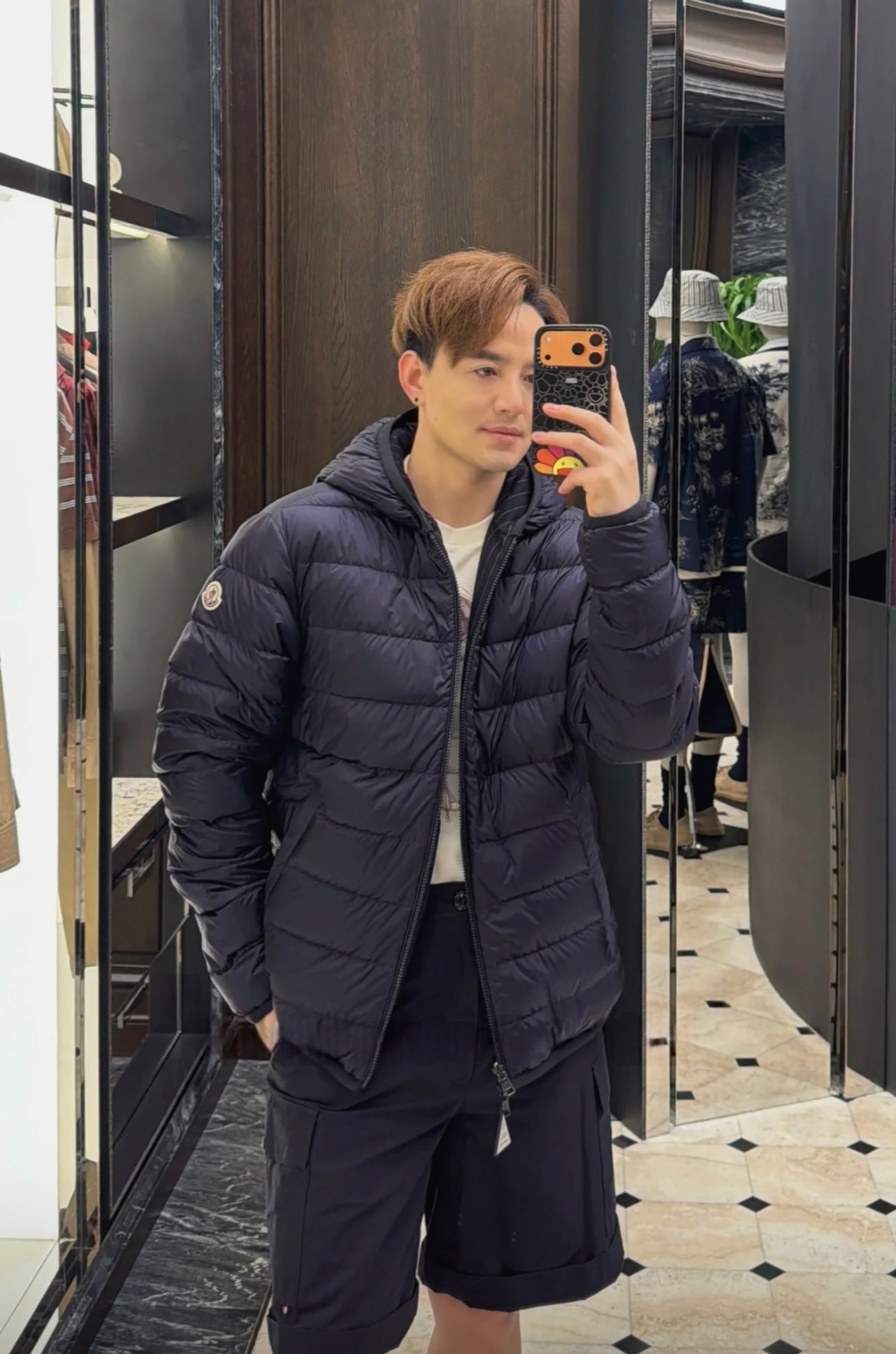 2026 New Model Mon Double-Sided Hooded Down Jacket (BB4036-D95)