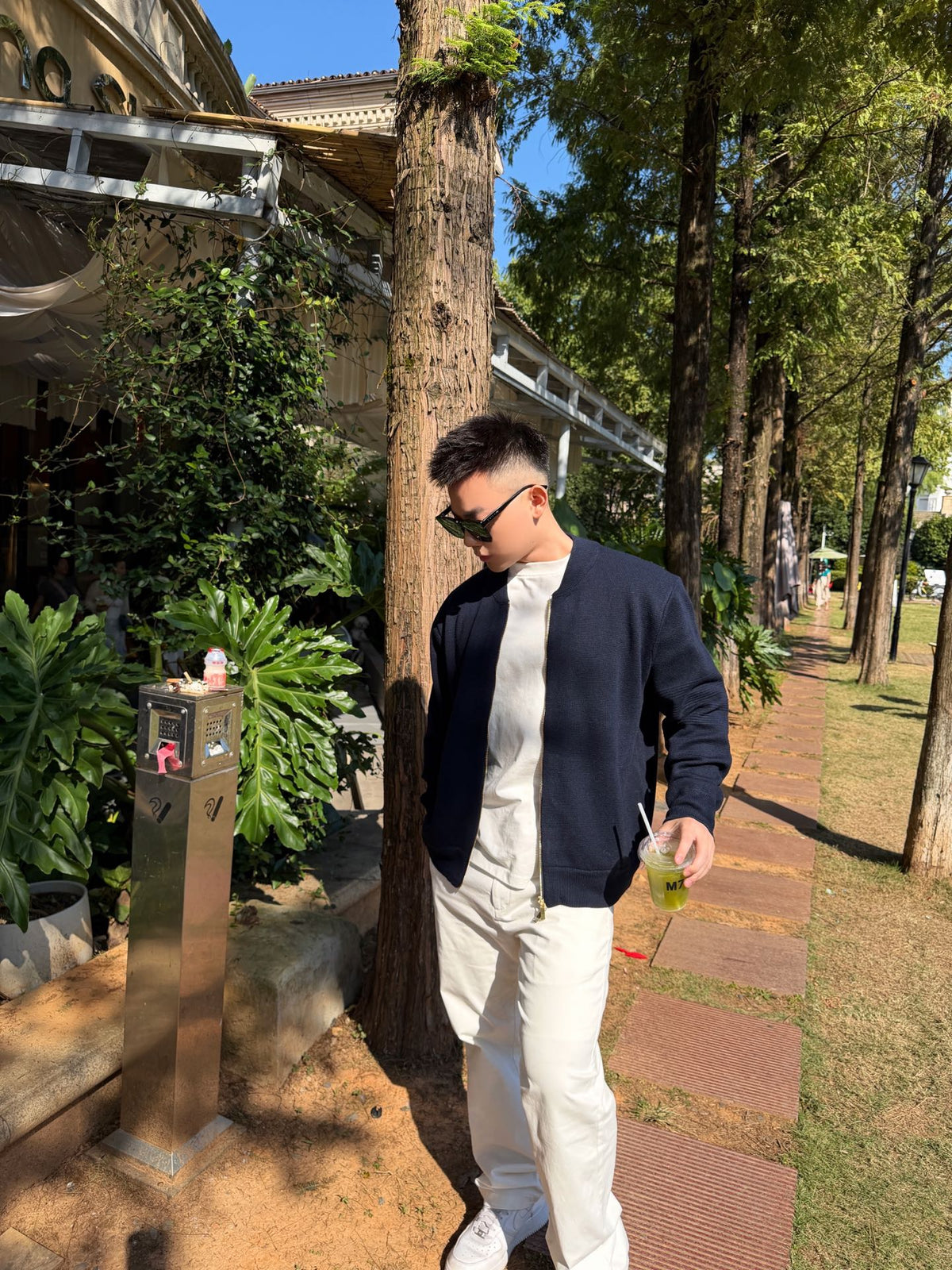 2026 New TB Striped Zip-Up Sweater Coat (AA1021-B90)