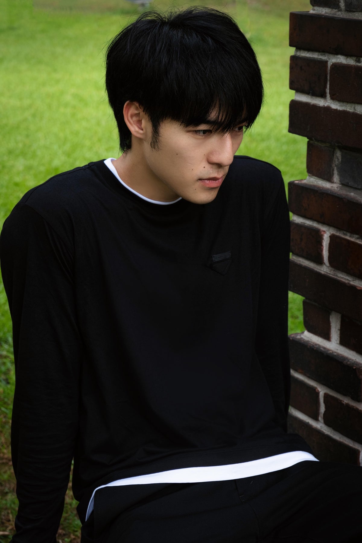 2026 New Model Triangle Brand Long-Sleeved Shirt (CC7039-A65)