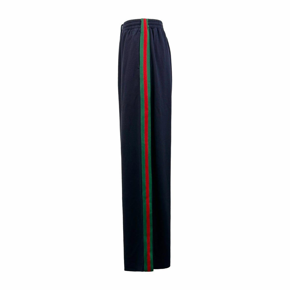 2026 Women's GU Embroidered Color-Contrasting Striped Pants (DD182)