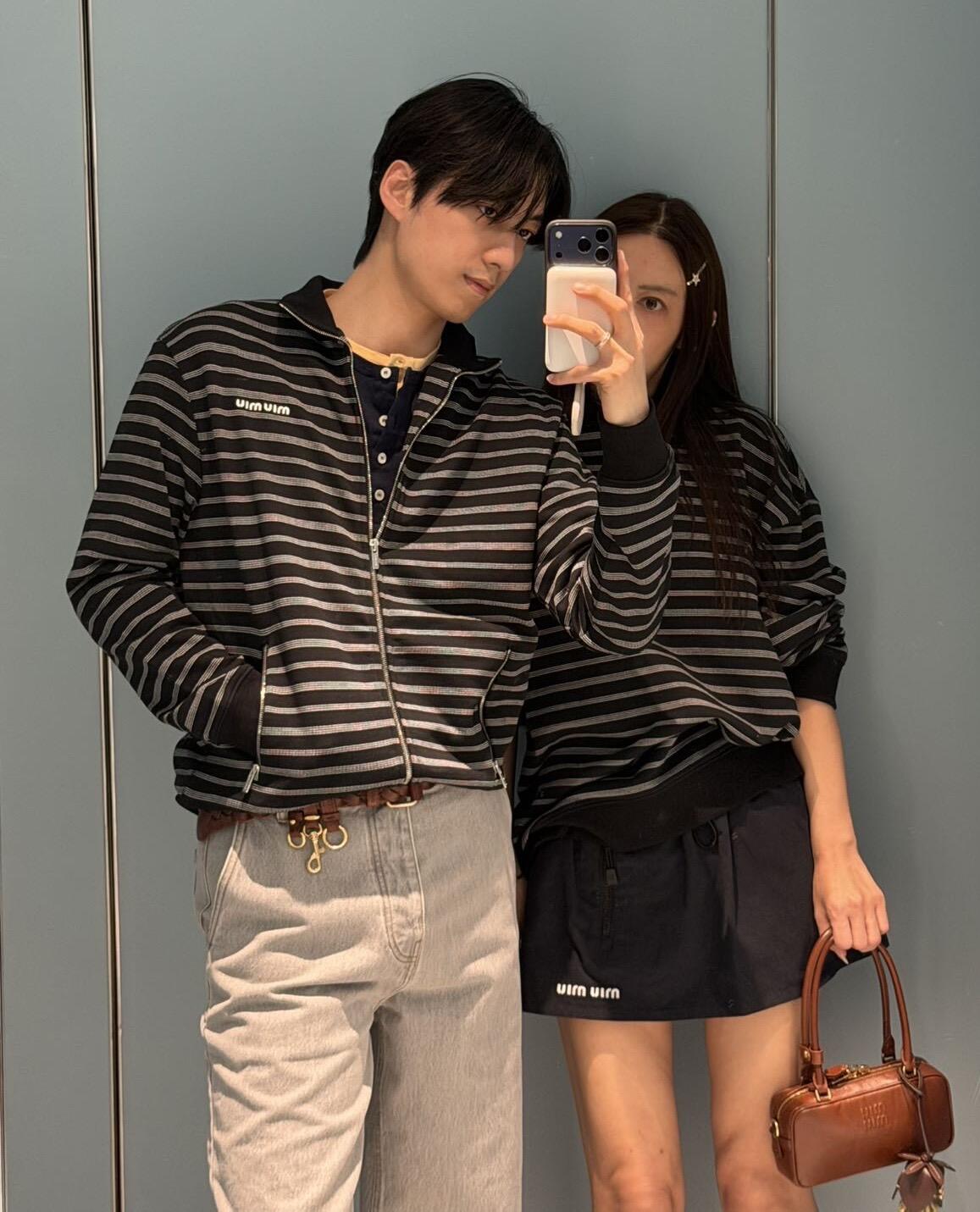 2026 New MM Logo Striped Zip-Up Jacket (CC7054-C15)