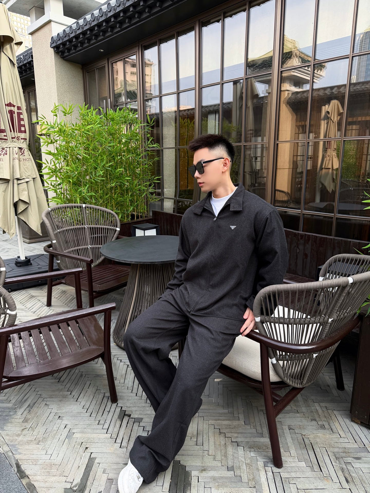 2026 New Model Triangle Brand Wool Long Pants (CC7046-B35)
