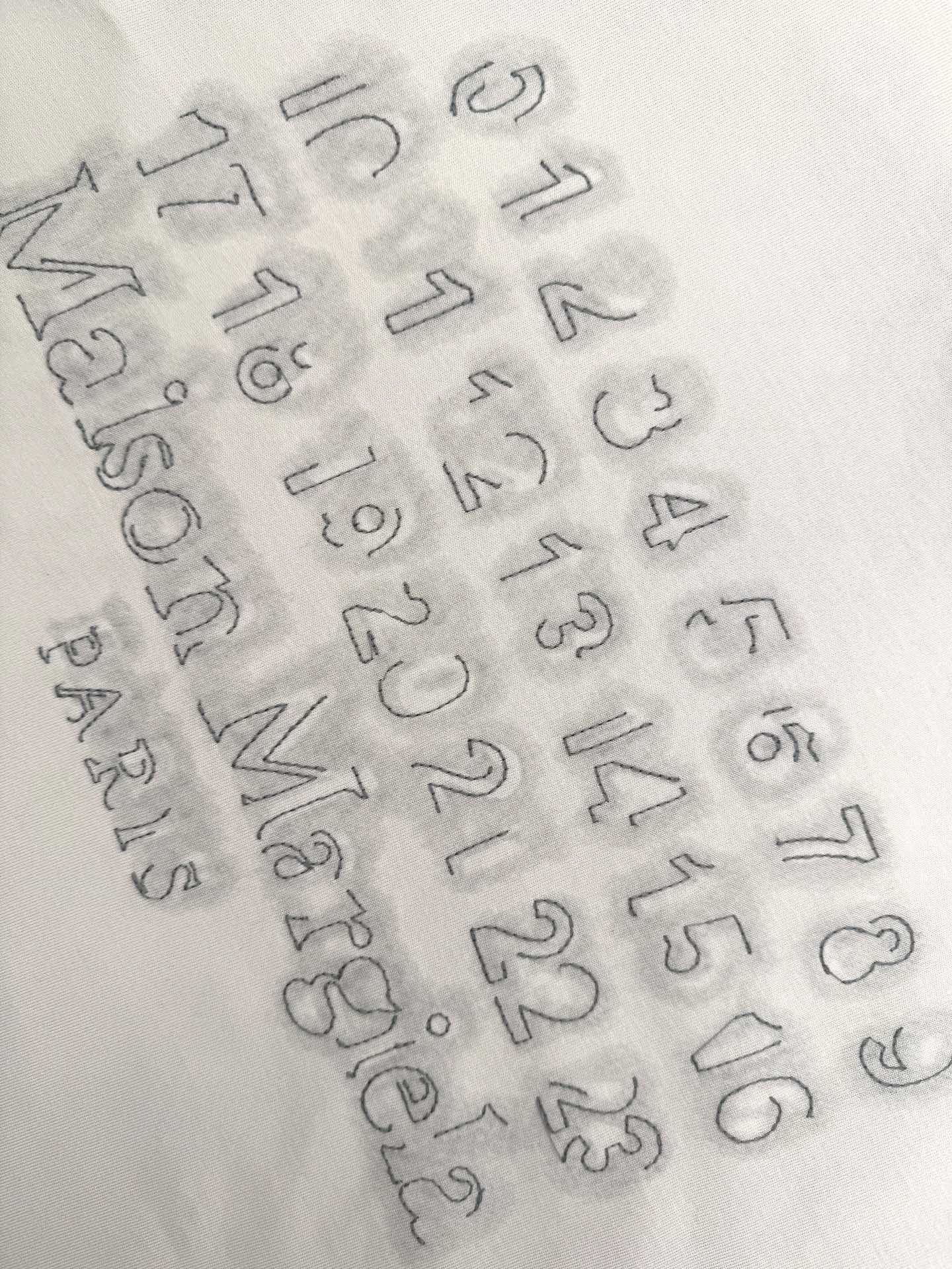 2026 New Ma Embroidered Print T-Shirt (25234-A20)