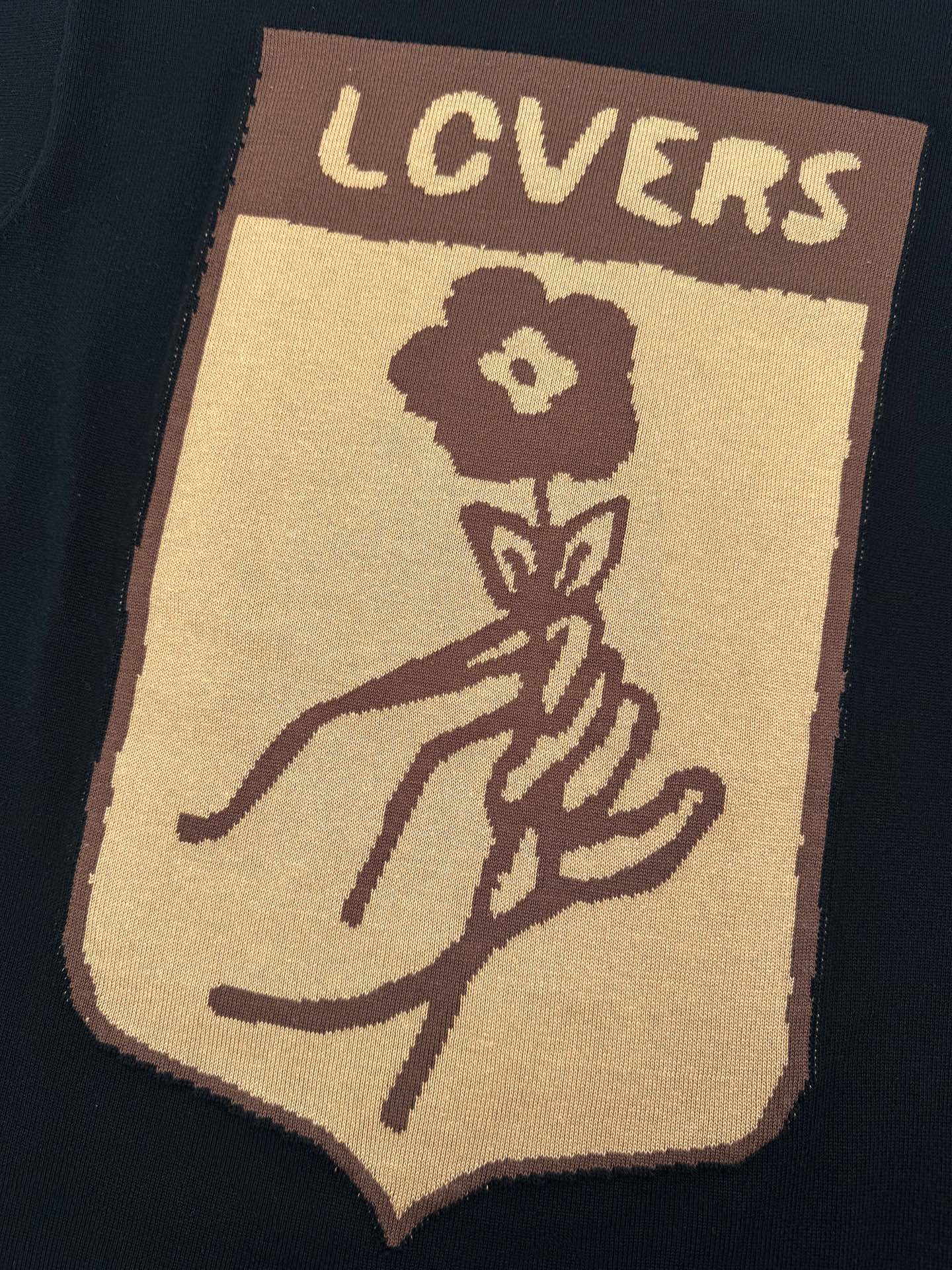 2026 New LY Geometric Knit T-Shirt (AA520-A75)