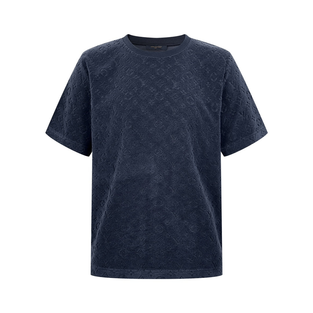 2026 New LY Embossed Terry T-Shirt (25325-A20)