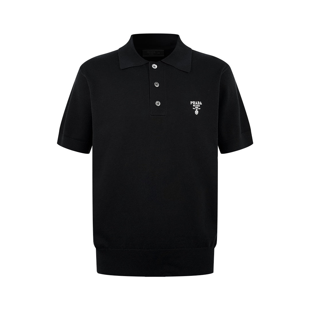 2026 New Triangle Brand Embroidered Collar Polo Shirt (25210-A70)