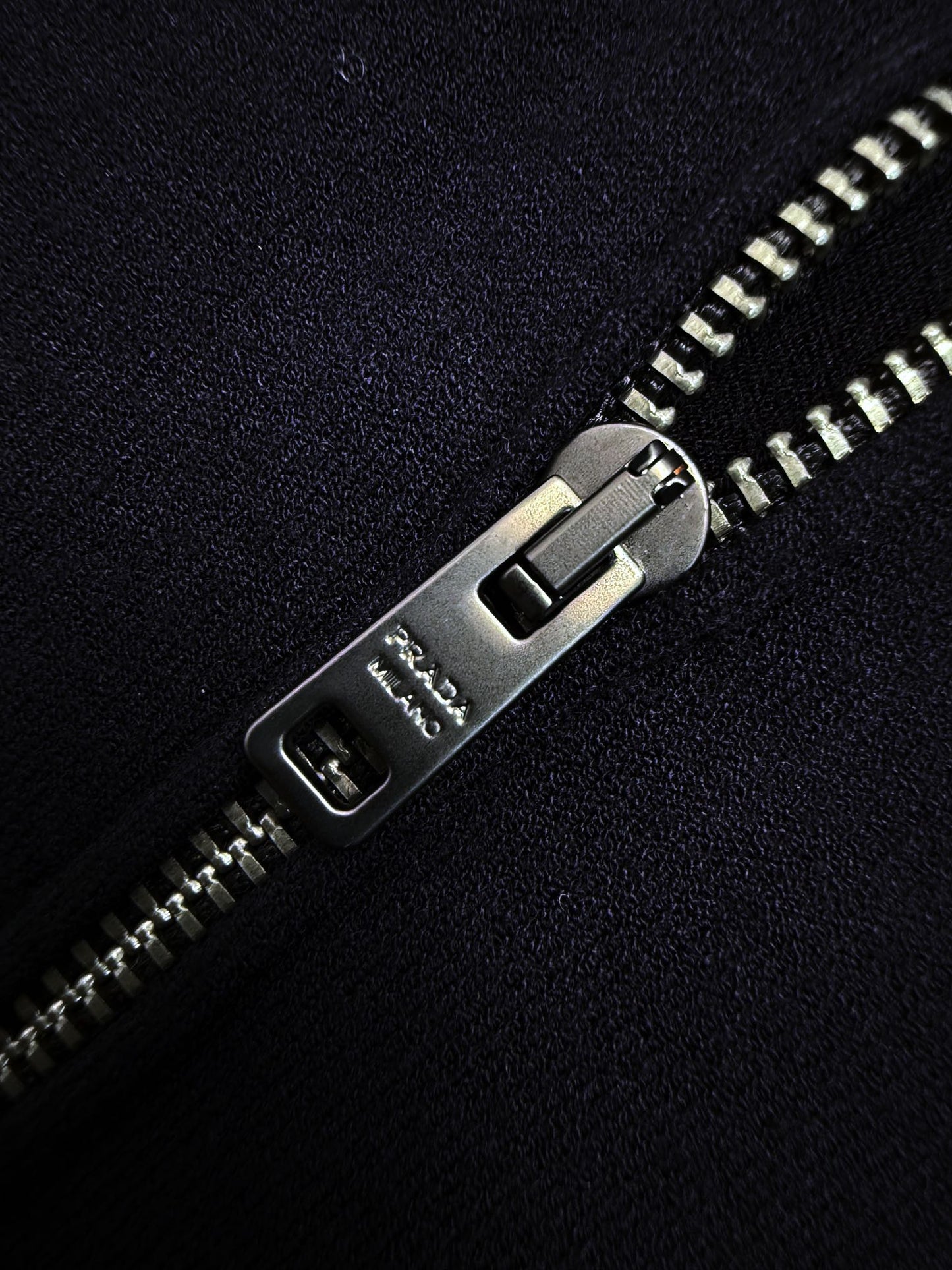 2026 New Triangle Brand Embroidered Wool-Blend Zip-Front Polo Shirt (25127-A70)