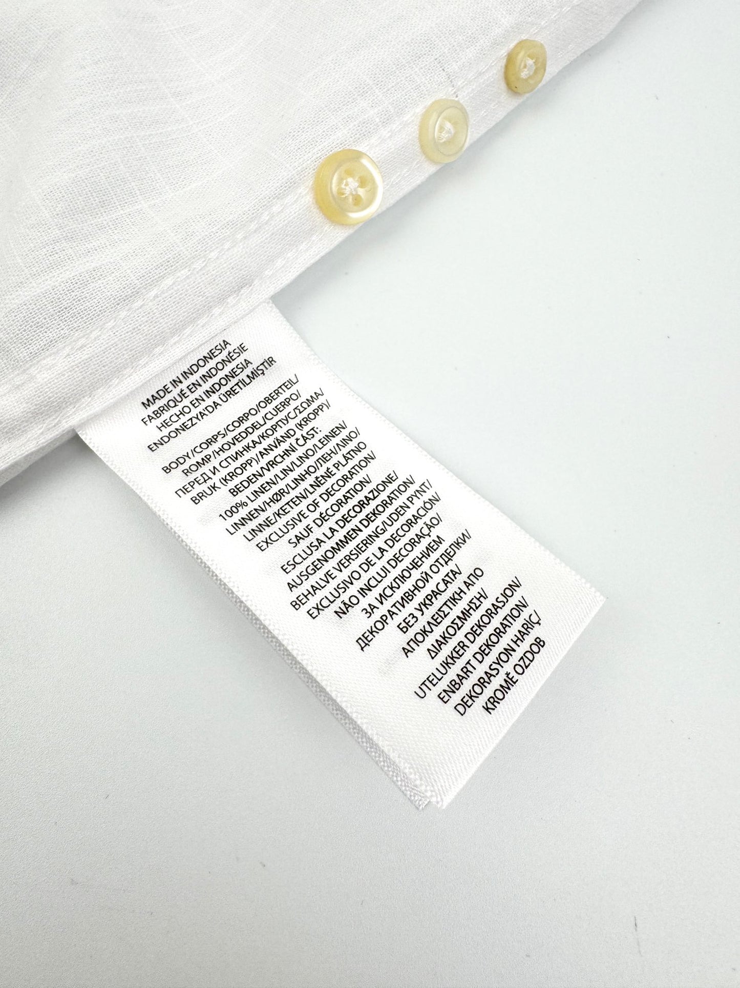 2026 New RL Embroidered Linen Lining (25246-B20)