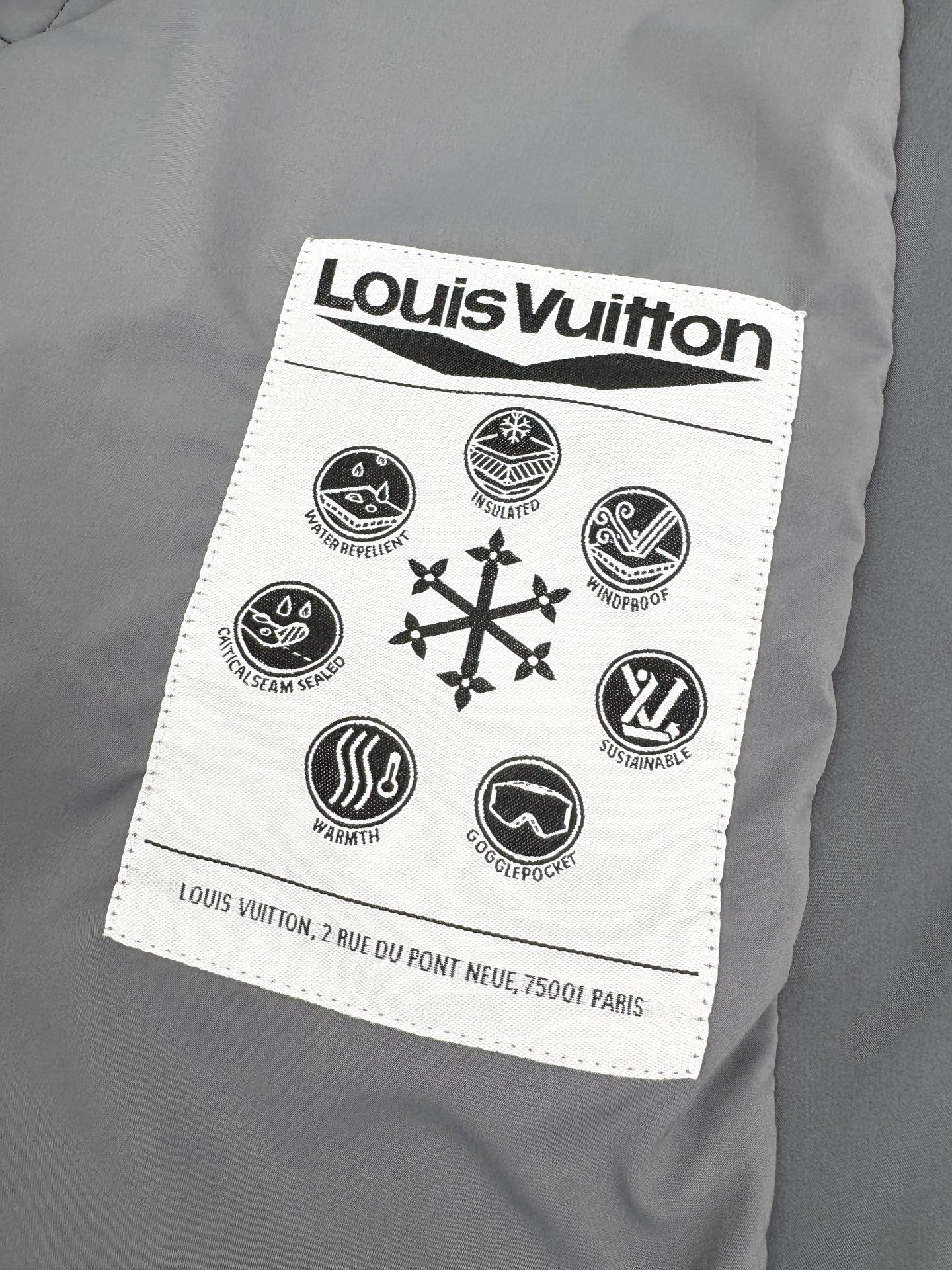 2026 New LY Floral Ski Down Jacket (25353-F60)