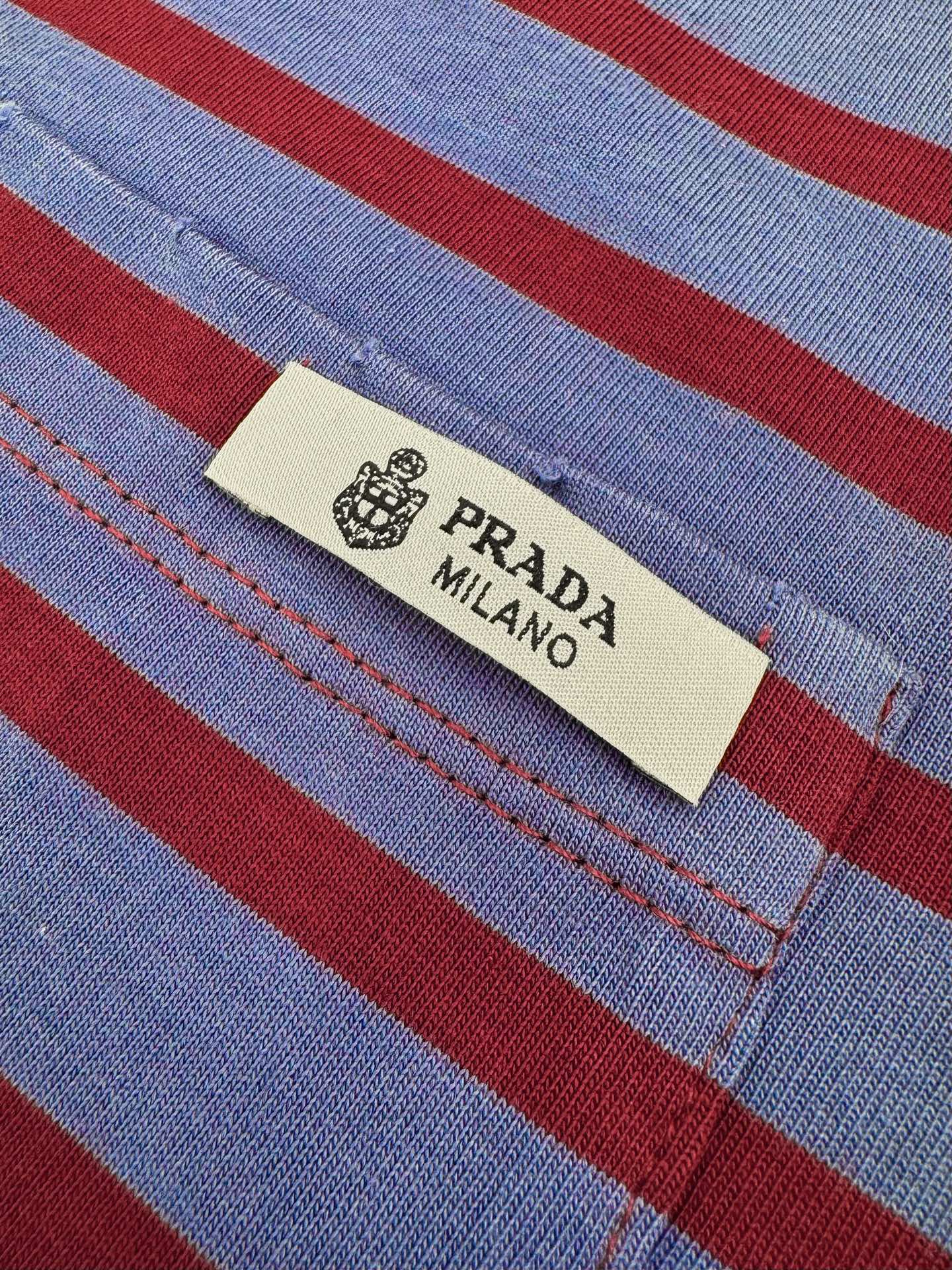 2026 New Triangle Brand Striped Pocket Short-Sleeve Shirt (CC940-A25)