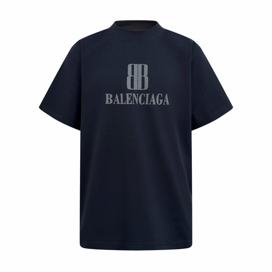 2026 New Balen BB Printed Short-Sleeved Shirt (AA525-A10)