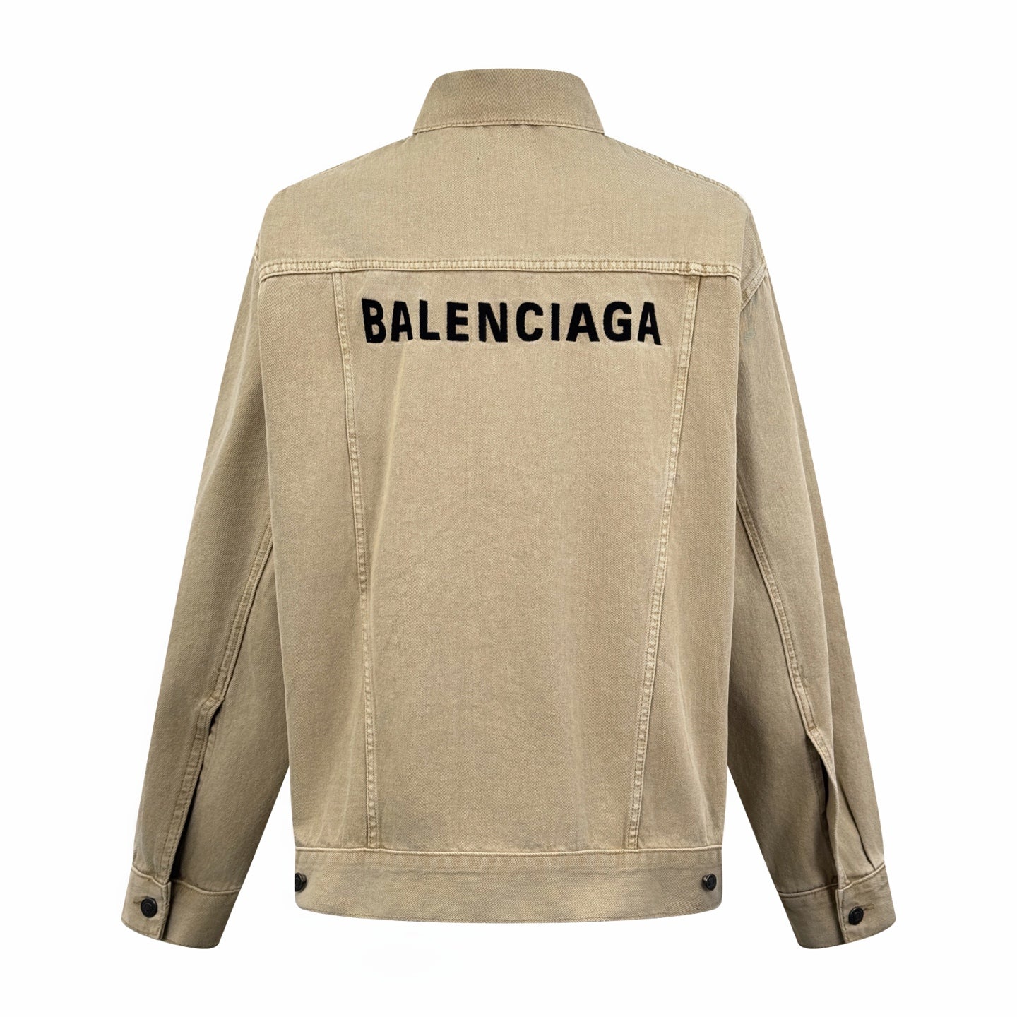 2026 New Balen Embroidered Denim Jacket (BB746-B85)