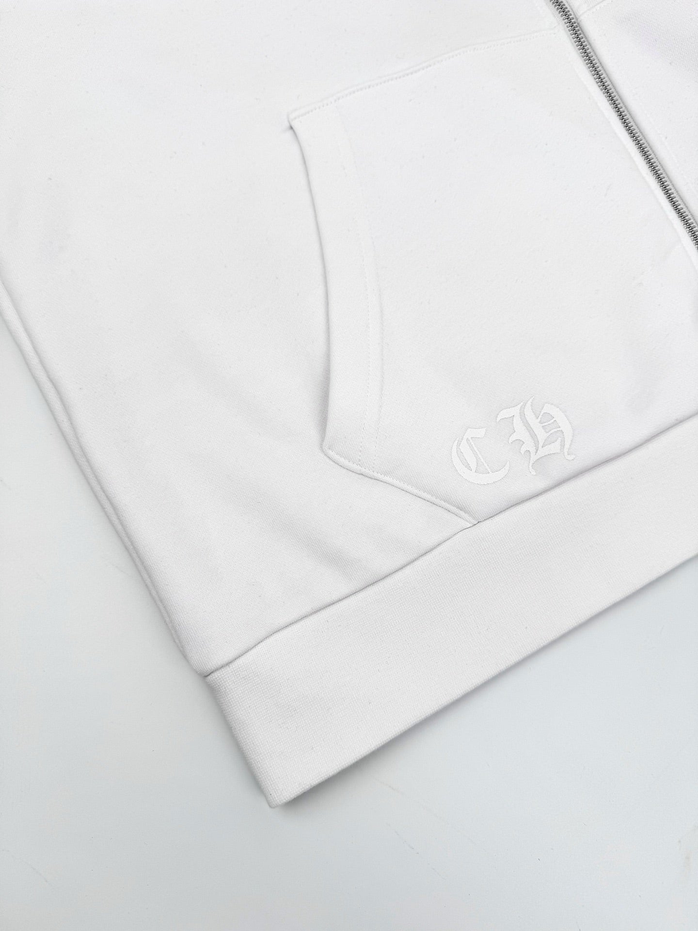 2026 New CH Letter Print Zip-Up Jacket (CC910-B50)