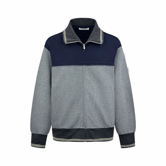 2026 New MM Embroidered Logo Zip Jacket (CC906-C10)