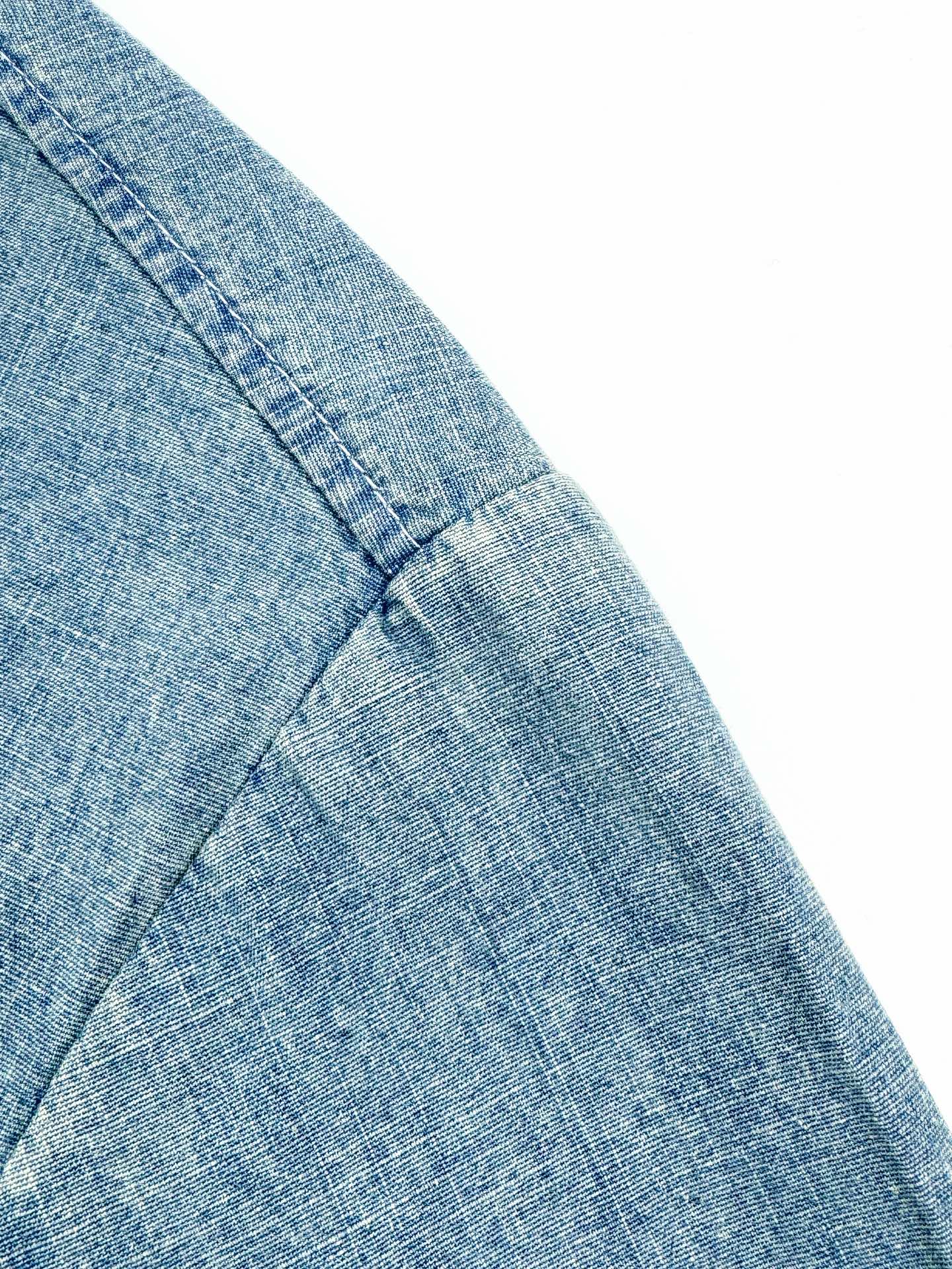 2026 New RL Colour Embroidered Denim Jacket (CC904-B60)