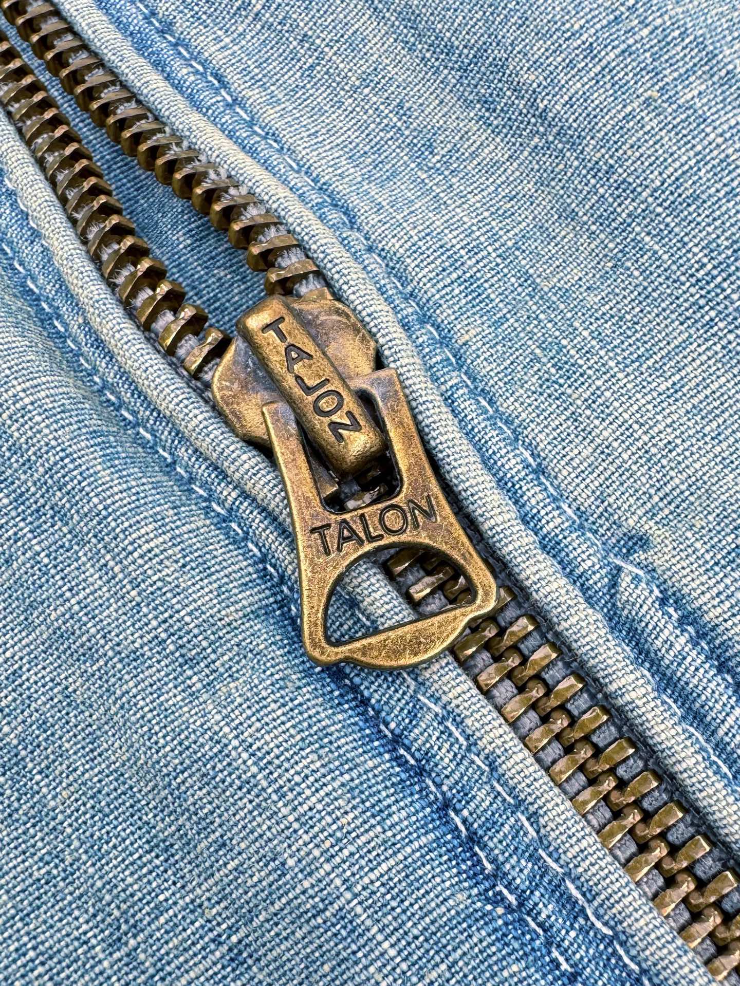 2026 New RL Colour Embroidered Denim Jacket (CC904-B60)