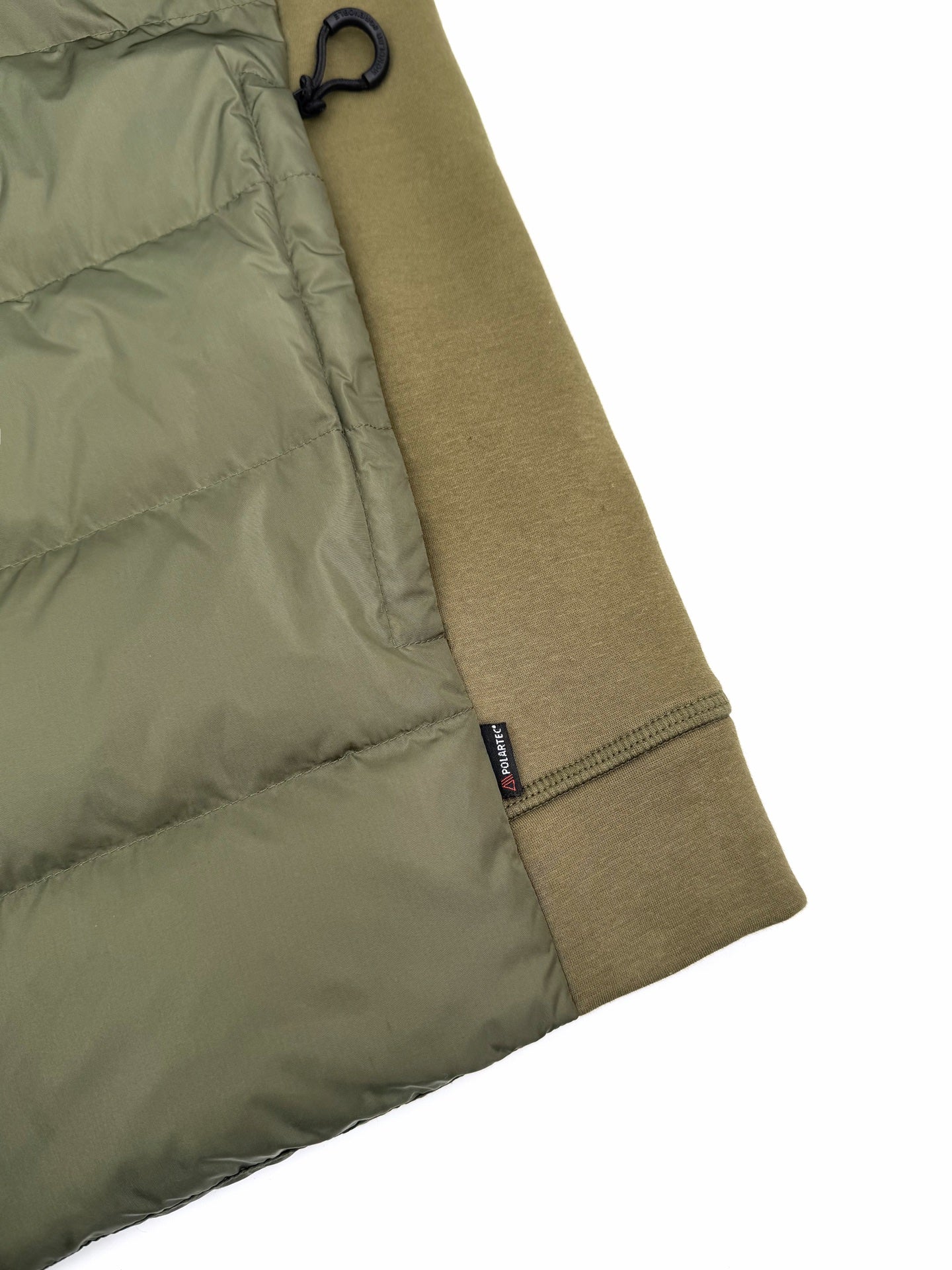 2026 New Mon Logo Woven Patchwork Down Jacket (25378-D10)