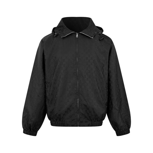 2026 New GU All-Over GG Print Zip Jacket (BB704-C05)