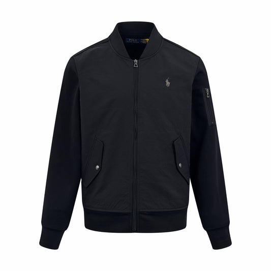 2026 New RL Logo Baseball Collar Cotton Jacket (25369-B70)