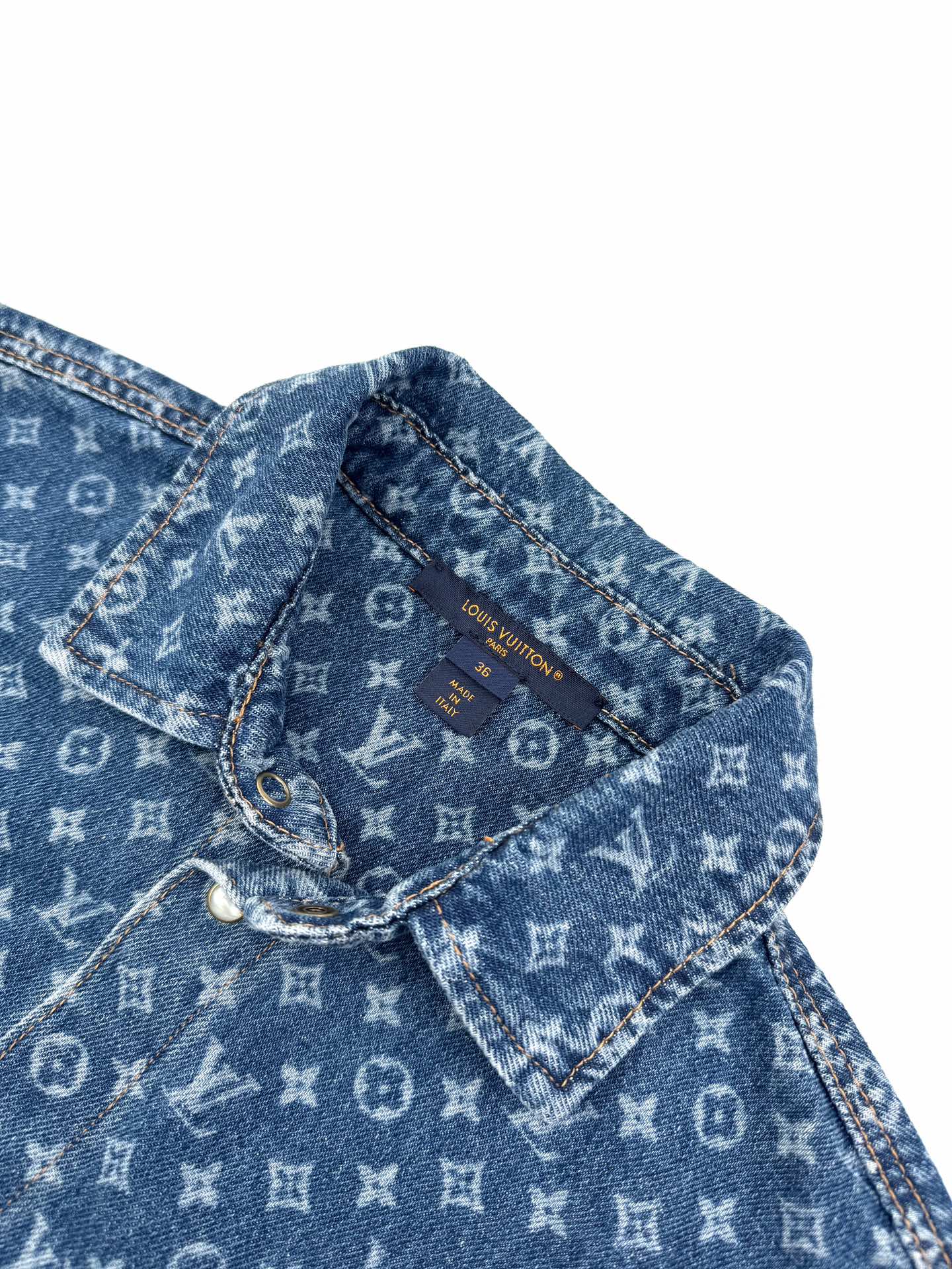 2026 New LY All-Over Print Denim Jacket (BB706-C05)