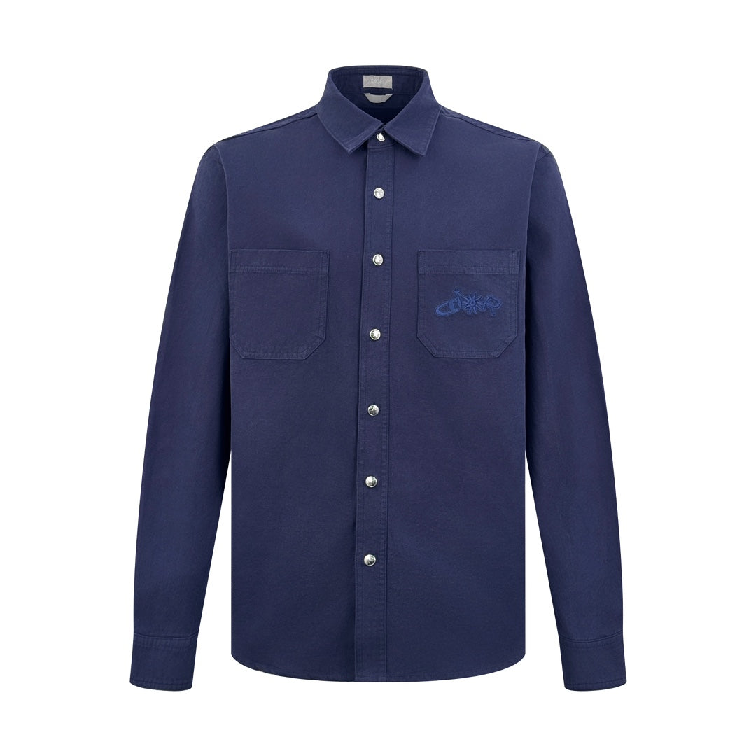 2026 New CD Embroidered Shirt (BB703-B20)