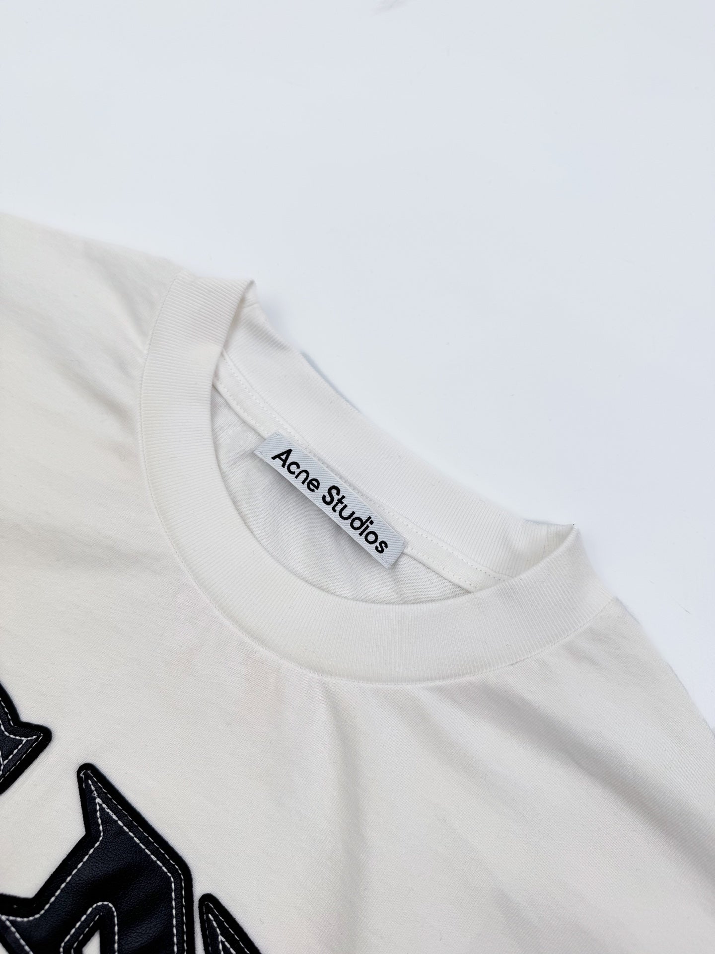 2026 New Acn Distressed Logo Faux Two-Piece Long Sleeve (25286-A90)