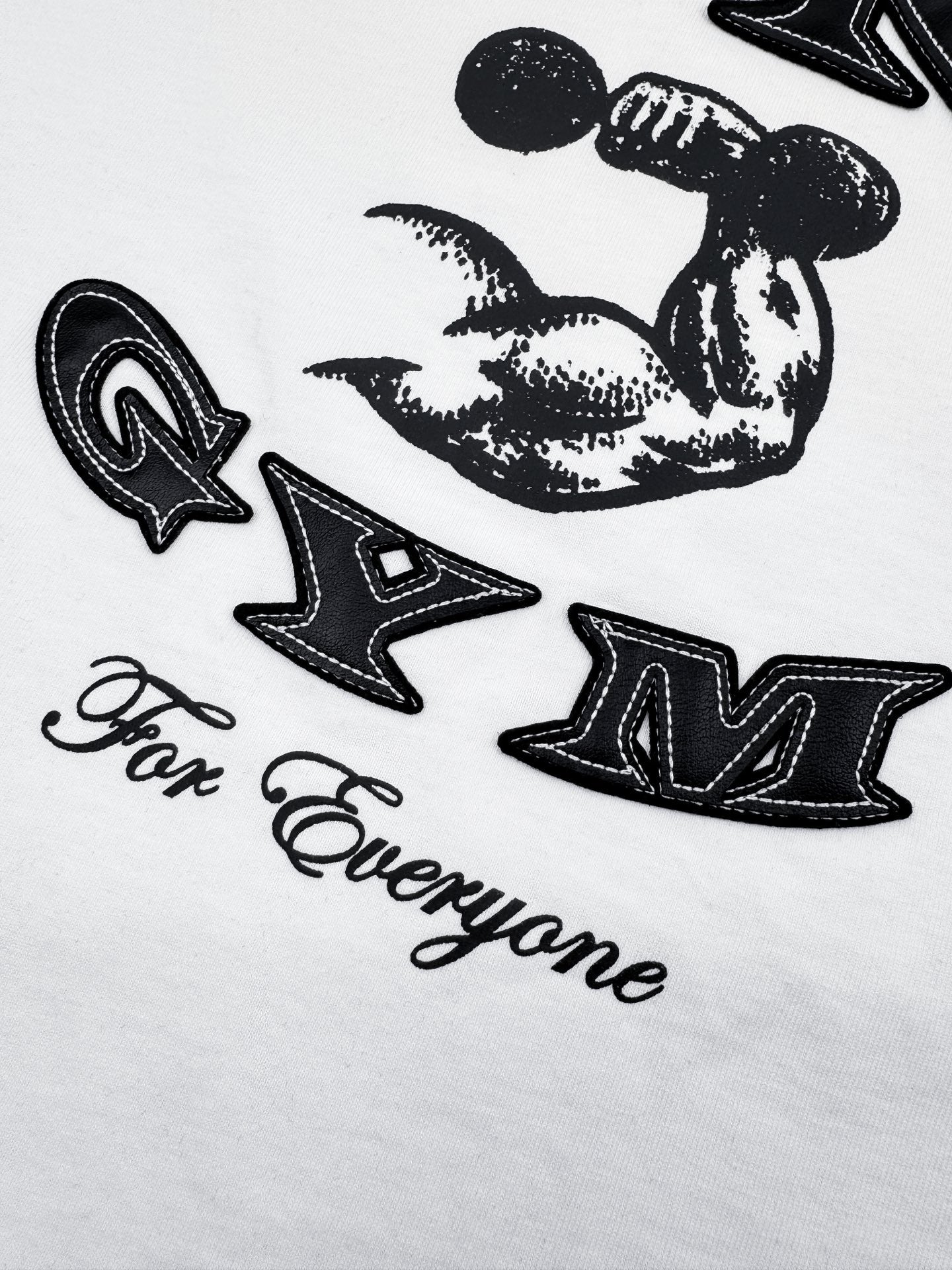 2026 New Acn Distressed Logo Faux Two-Piece Long Sleeve (25286-A90)