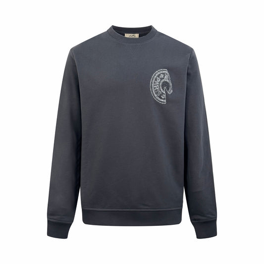 2026 New H Saddle Stud Embellished Hoodie (25348-A85)