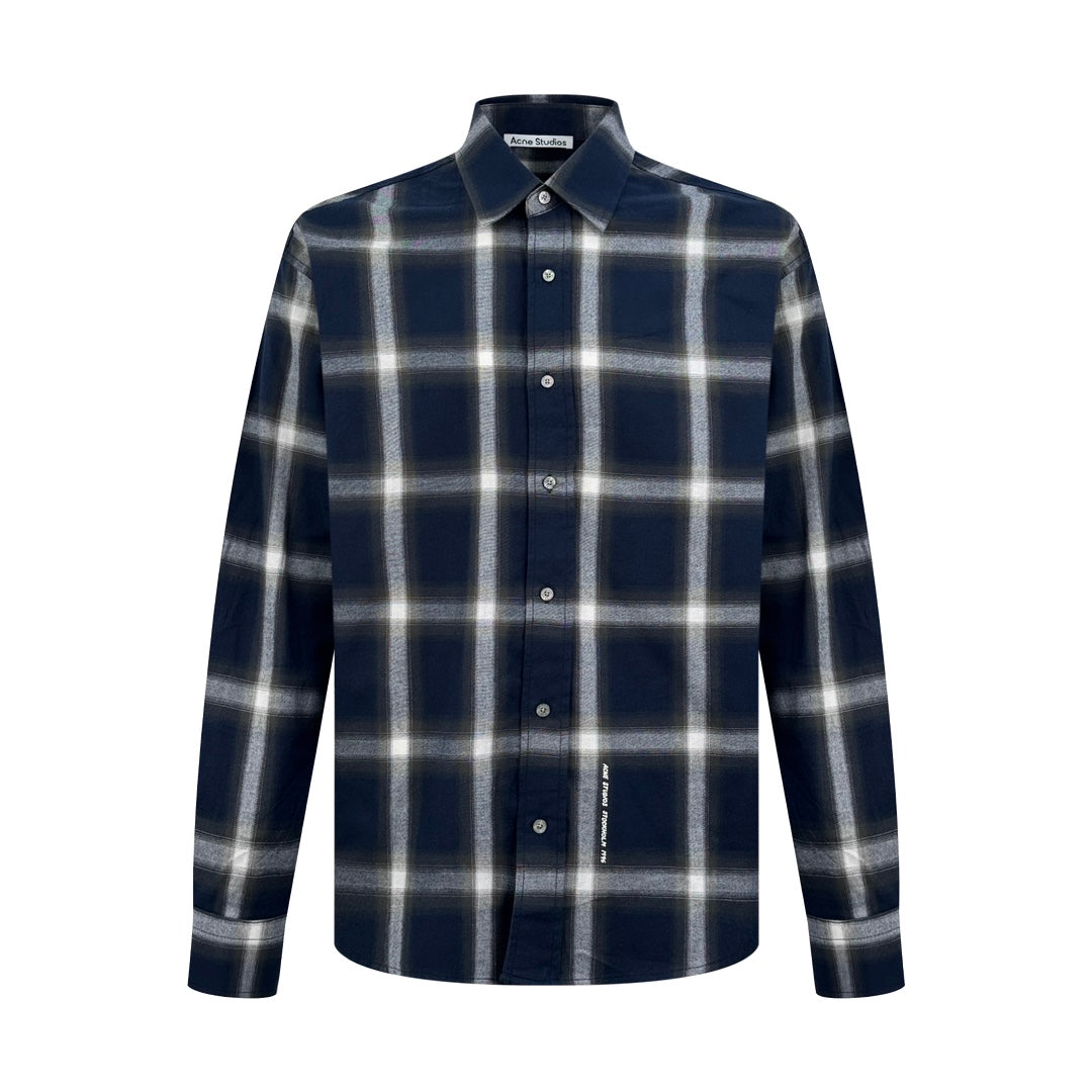 2026 New Acn Check Button-Down Shirt (MM098-B50)