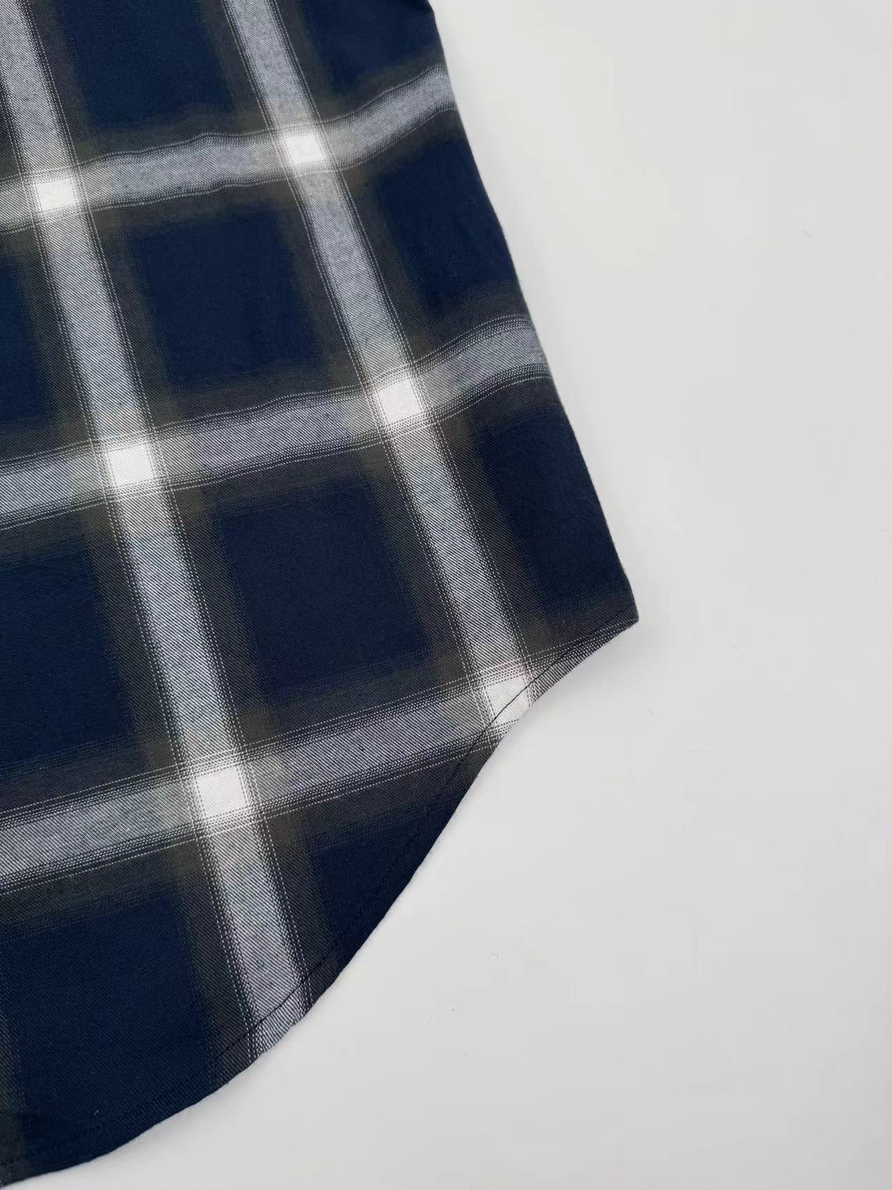 2026 New Acn Check Button-Down Shirt (MM098-B50)