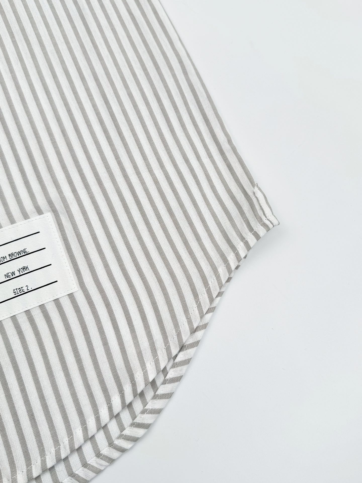 2026 New TB Woven Ribbon Stripe Shirt (MM077-B25)