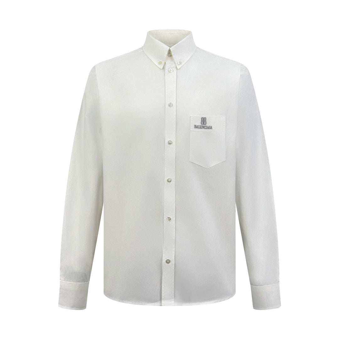 2026 New Balen BB Embroidered Shirt (25256-B25)