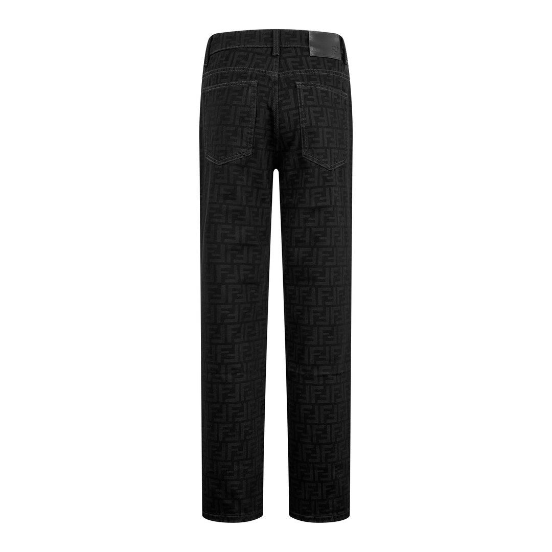 2026 New Arrival: FF All-Over Print Jeans (BB716-B75)