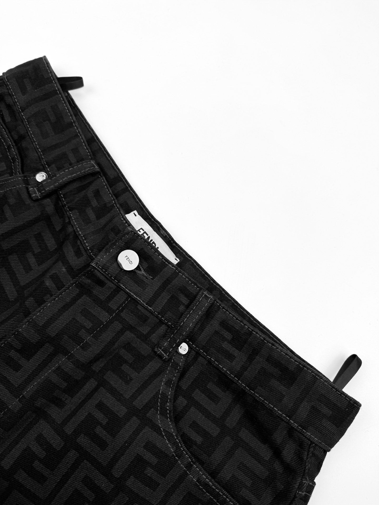 2026 New Arrival: FF All-Over Print Jeans (BB716-B75)