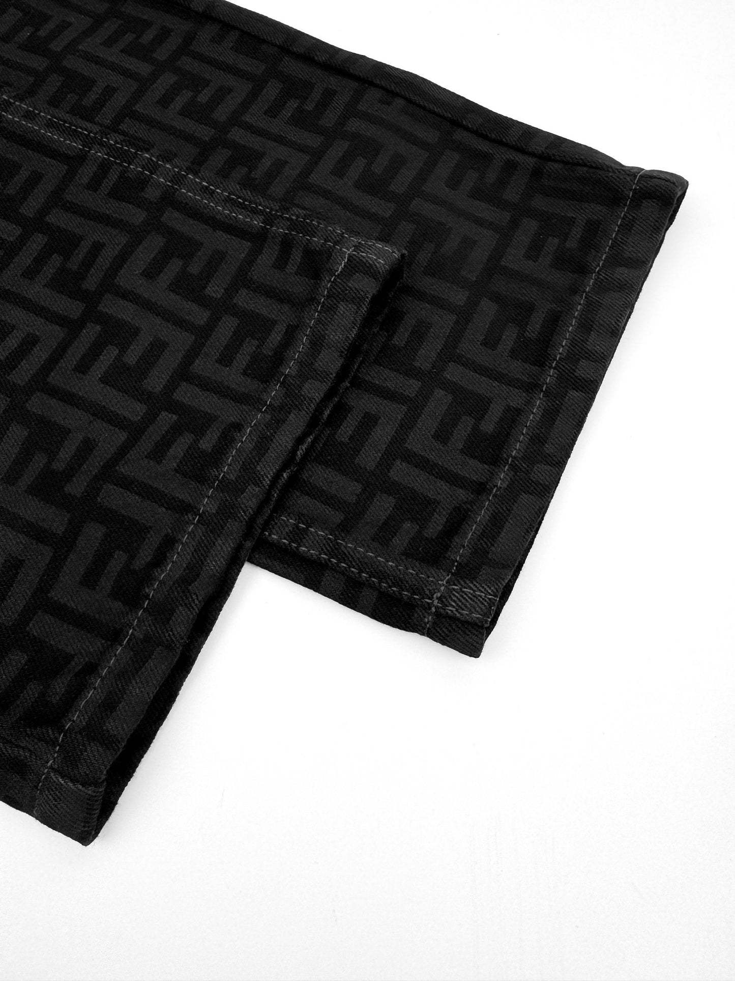 2026 New Arrival: FF All-Over Print Jeans (BB716-B75)